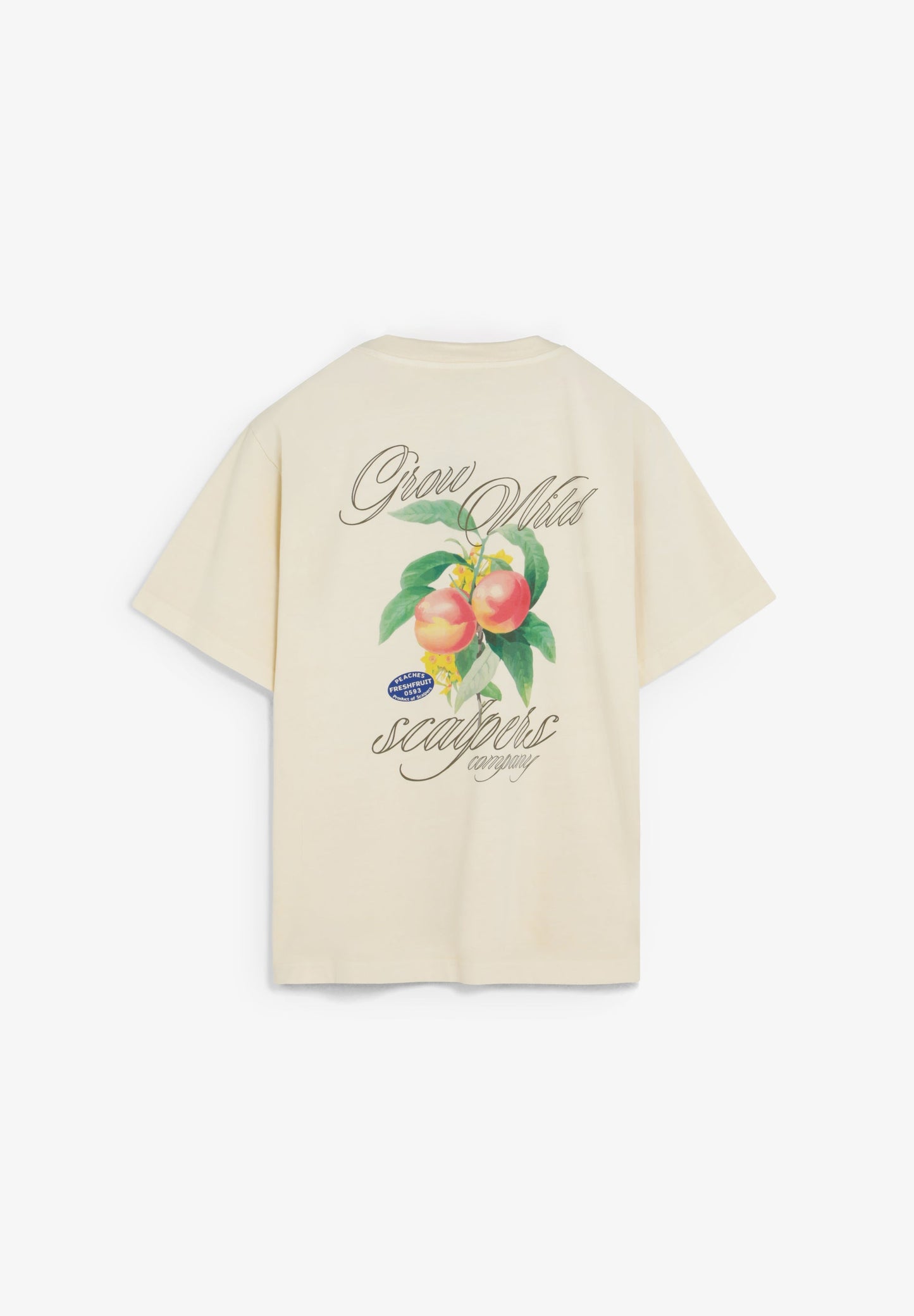 T-SHIRT WITH PRINT ON THE BACK