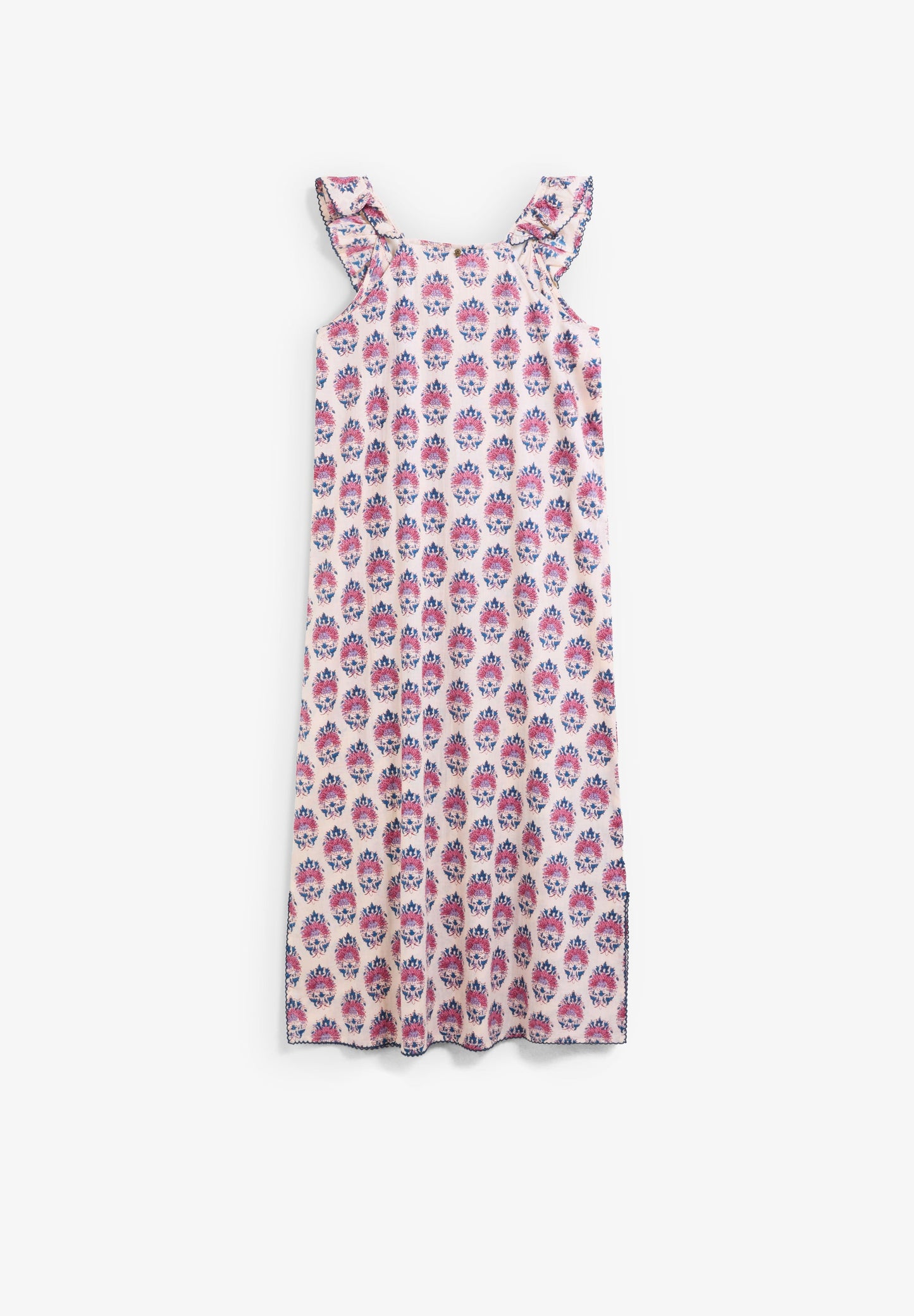 PRINTED MIDI DRESS