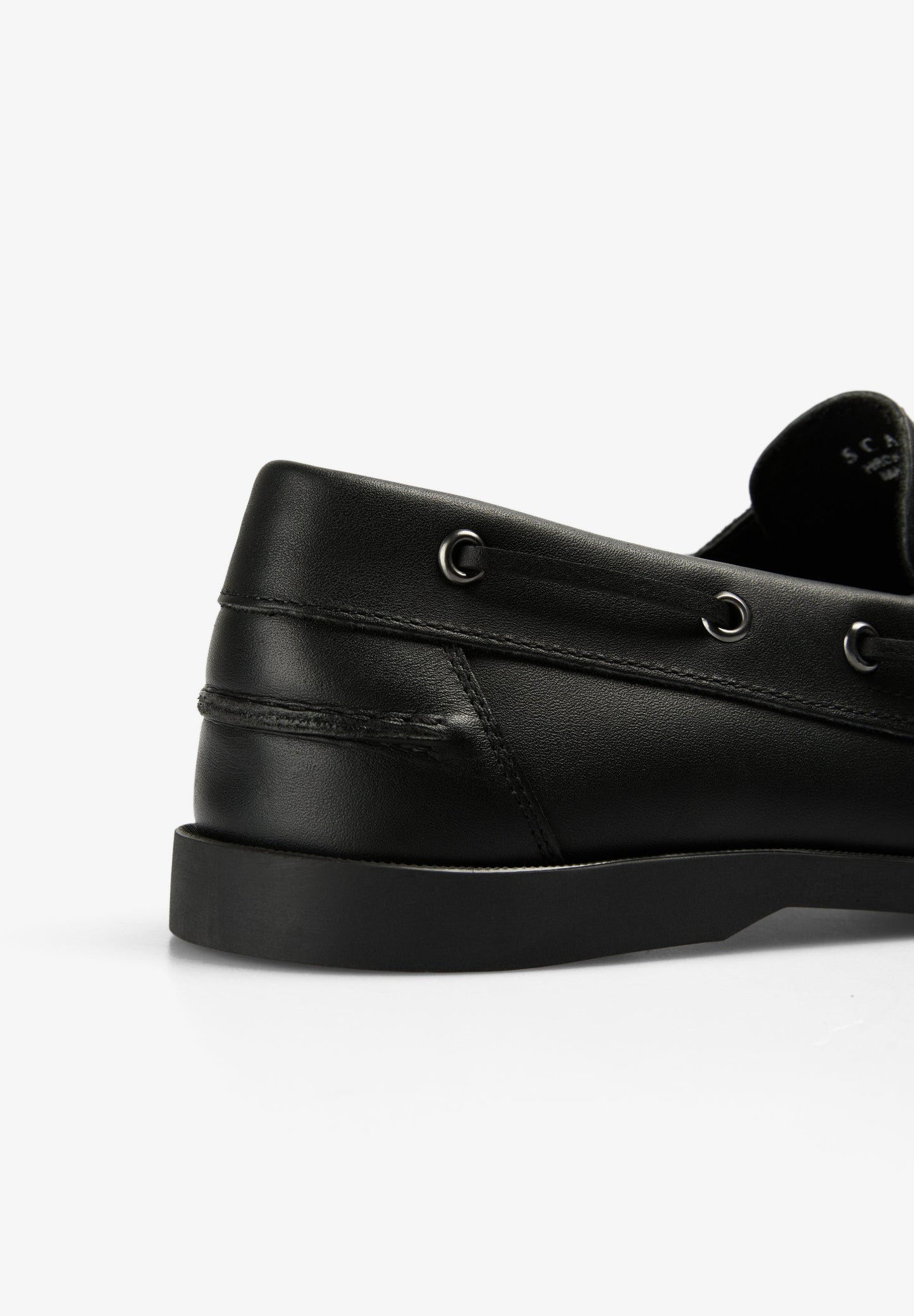 SCALPERS X SPORTING CP LEATHER DECK SHOES