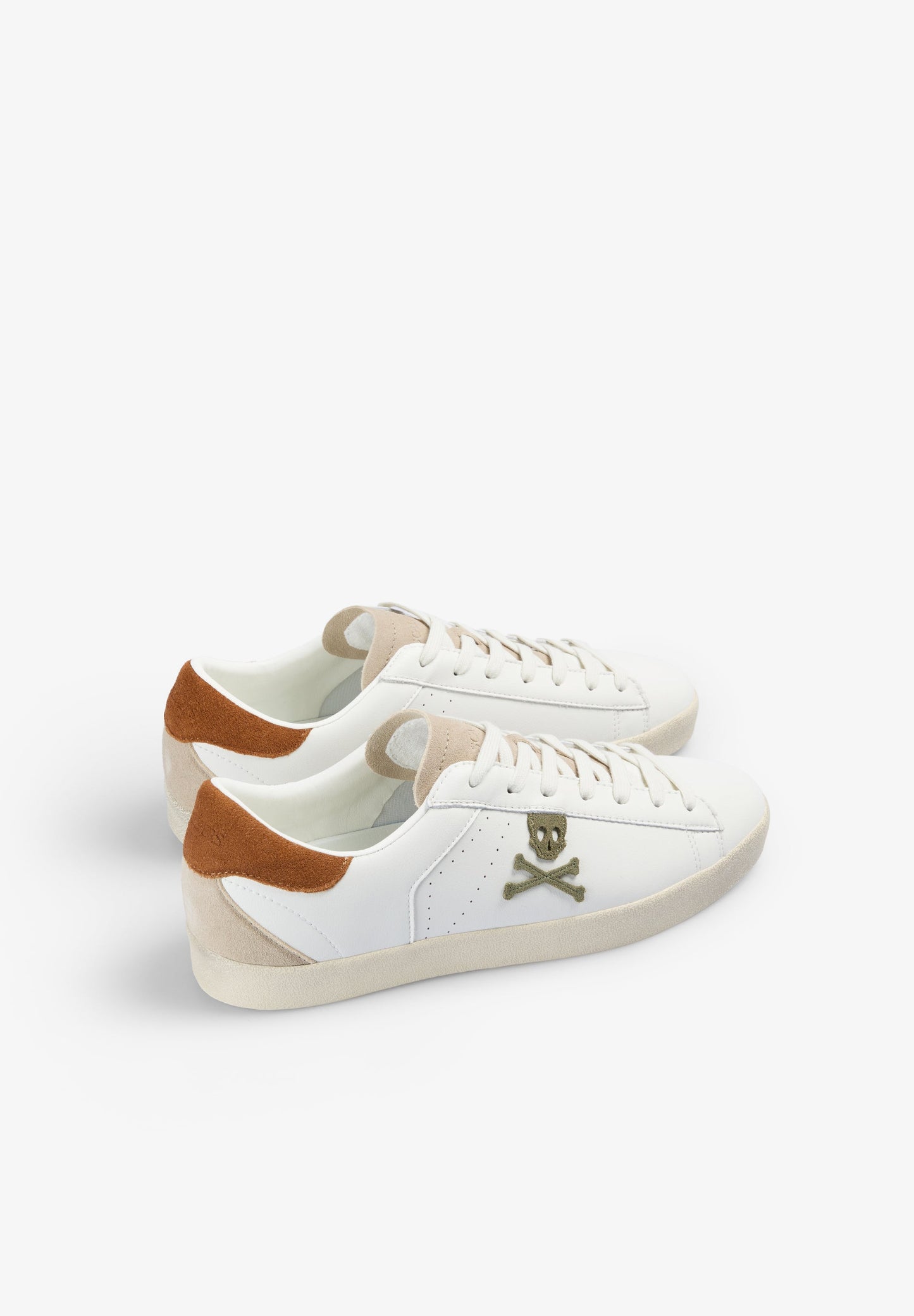 SKULL LOW TOP SNEAKERS