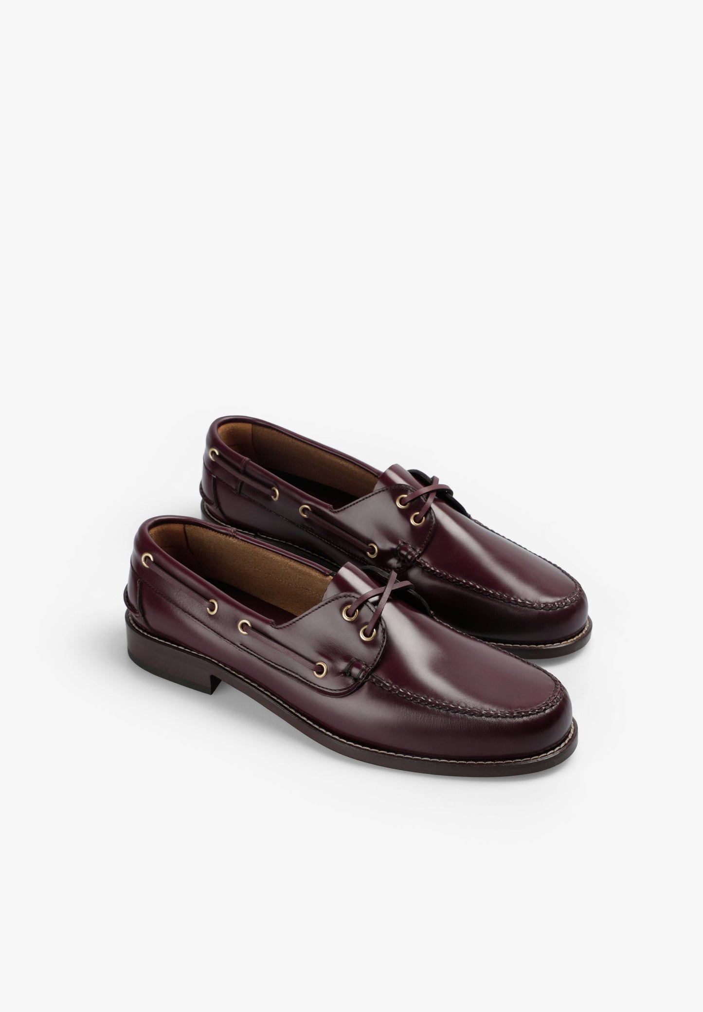 LEATHER DECK SHOES