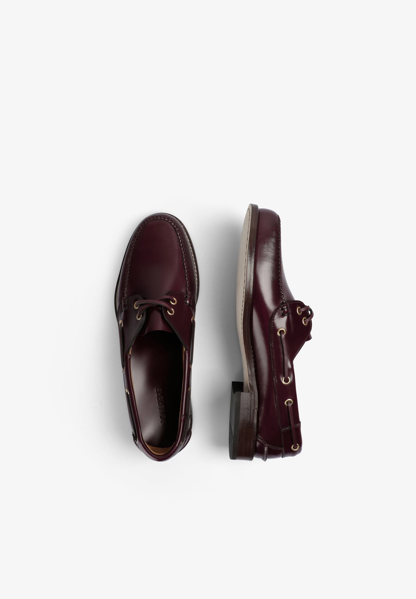 LEATHER DECK SHOES