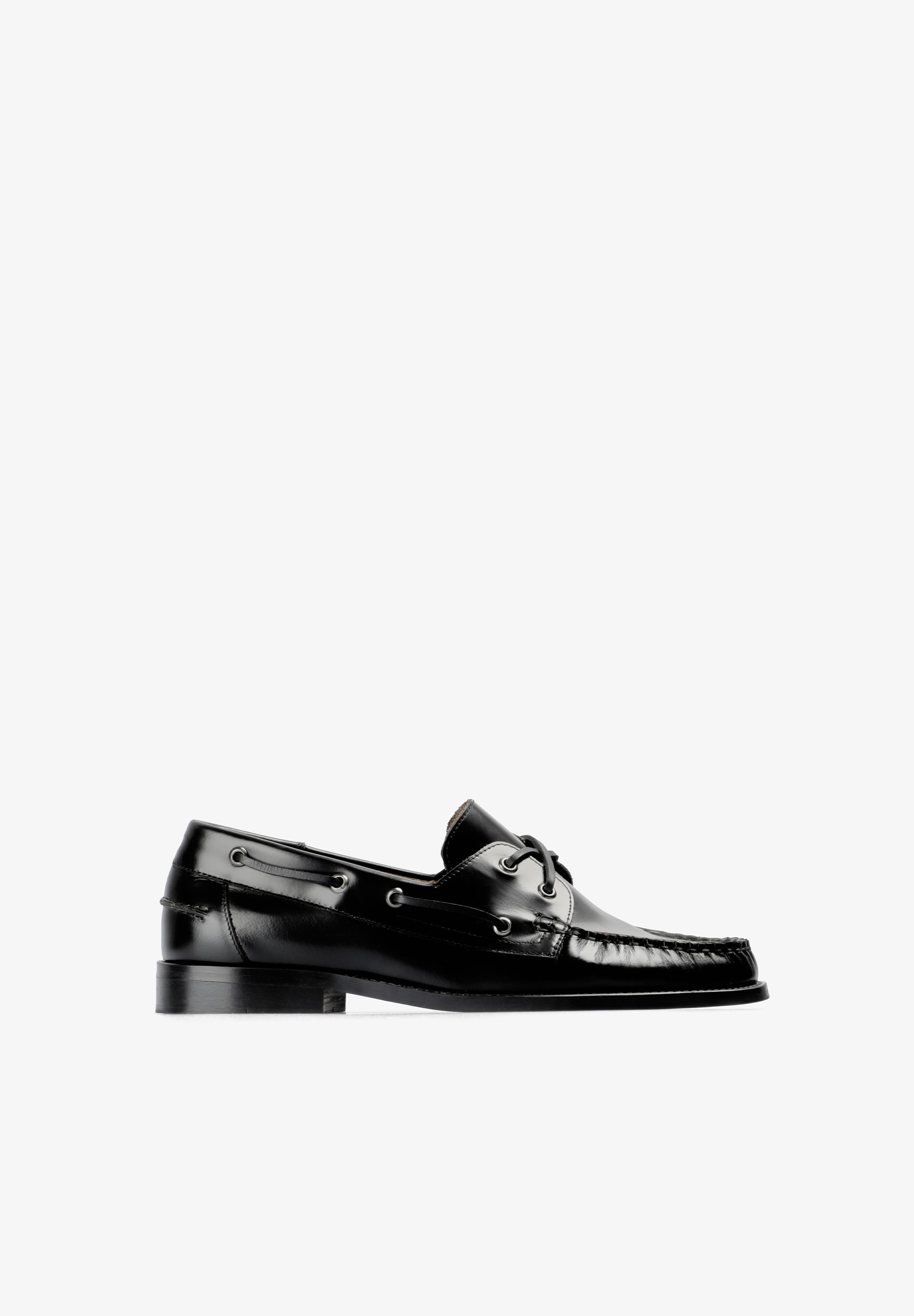 LEATHER DECK SHOES