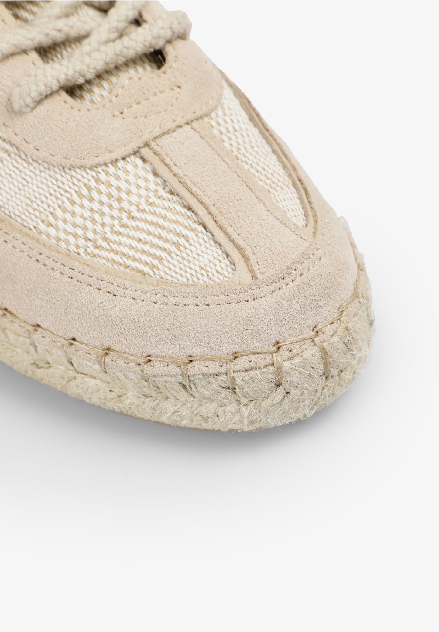 GECOMBINEERDE JUTE SNEAKERS
