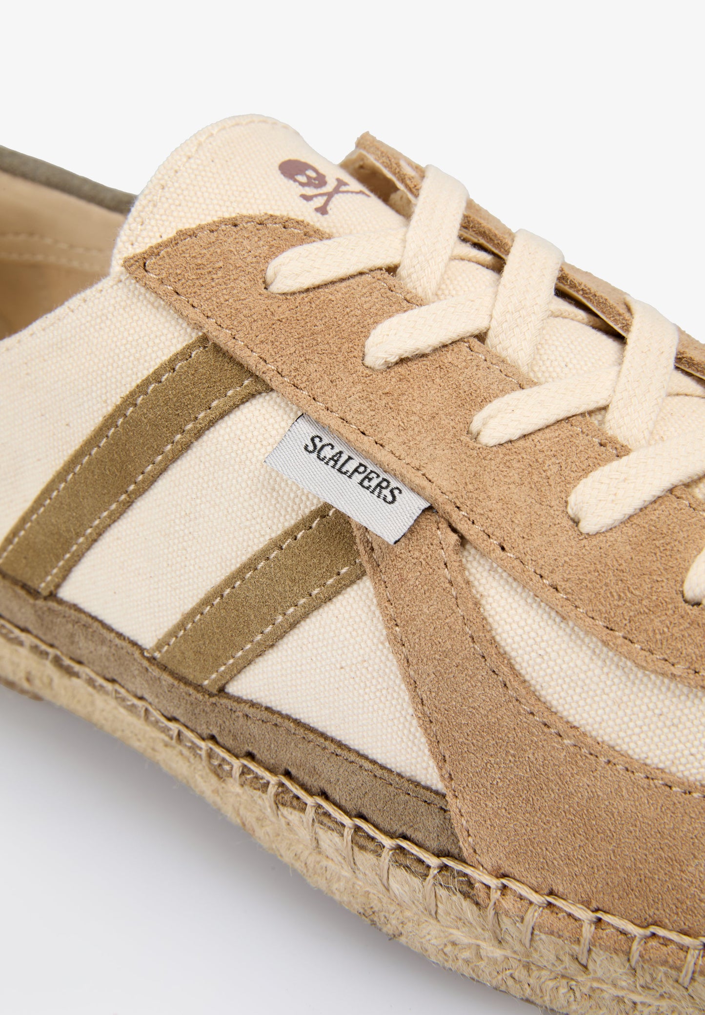 CONTRAST SUEDE SNEAKERS