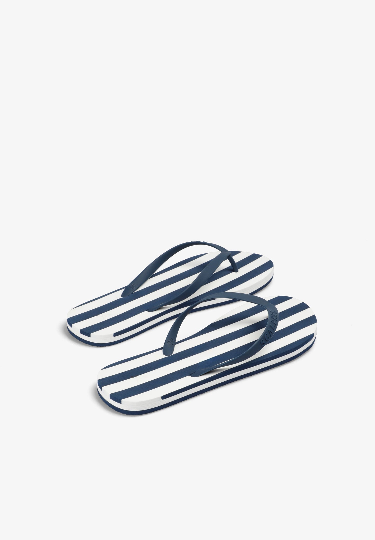 STRIPED BEACH FLIP FLOPS