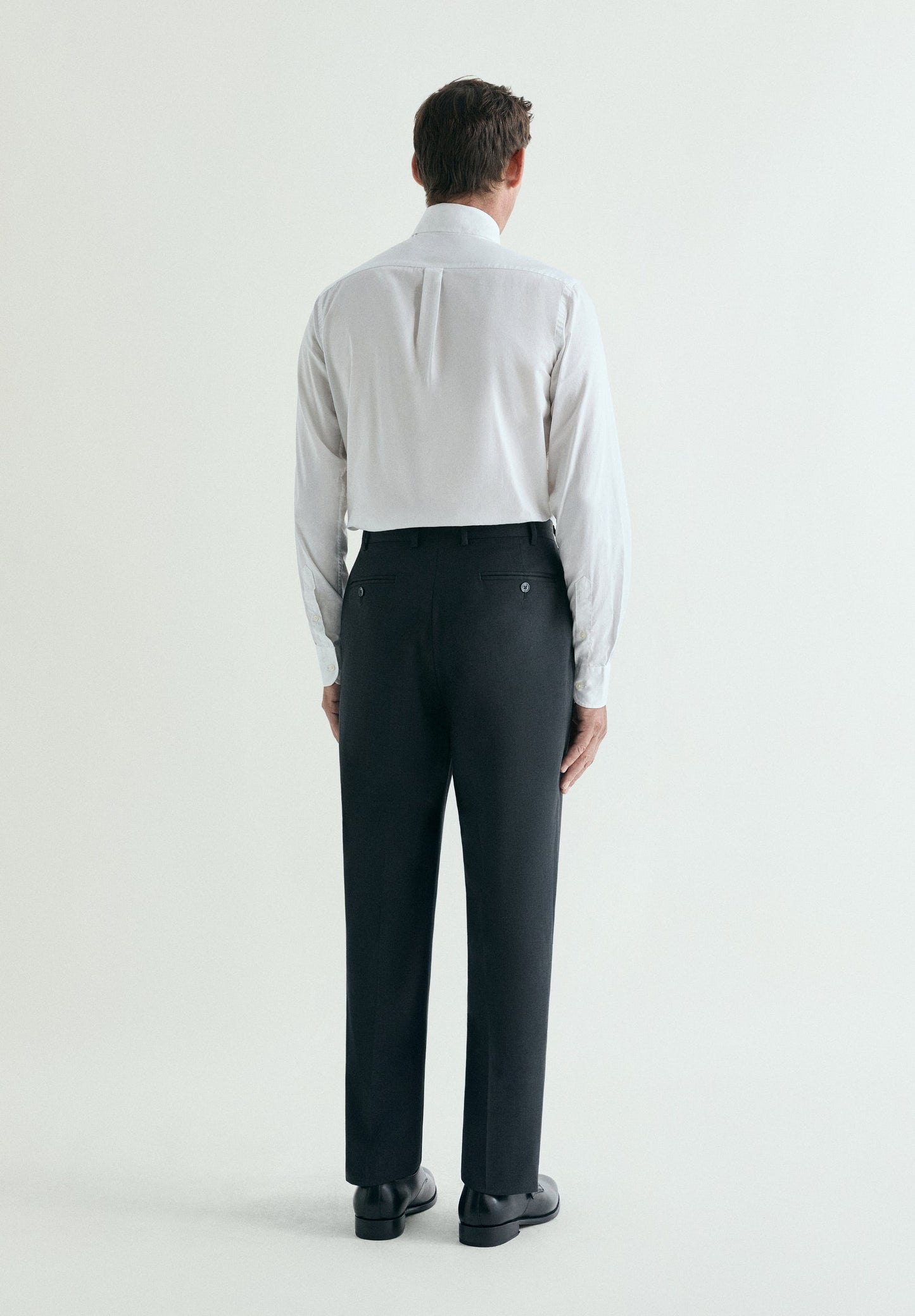 ZIGNONE COLD WOOL SUIT TROUSERS