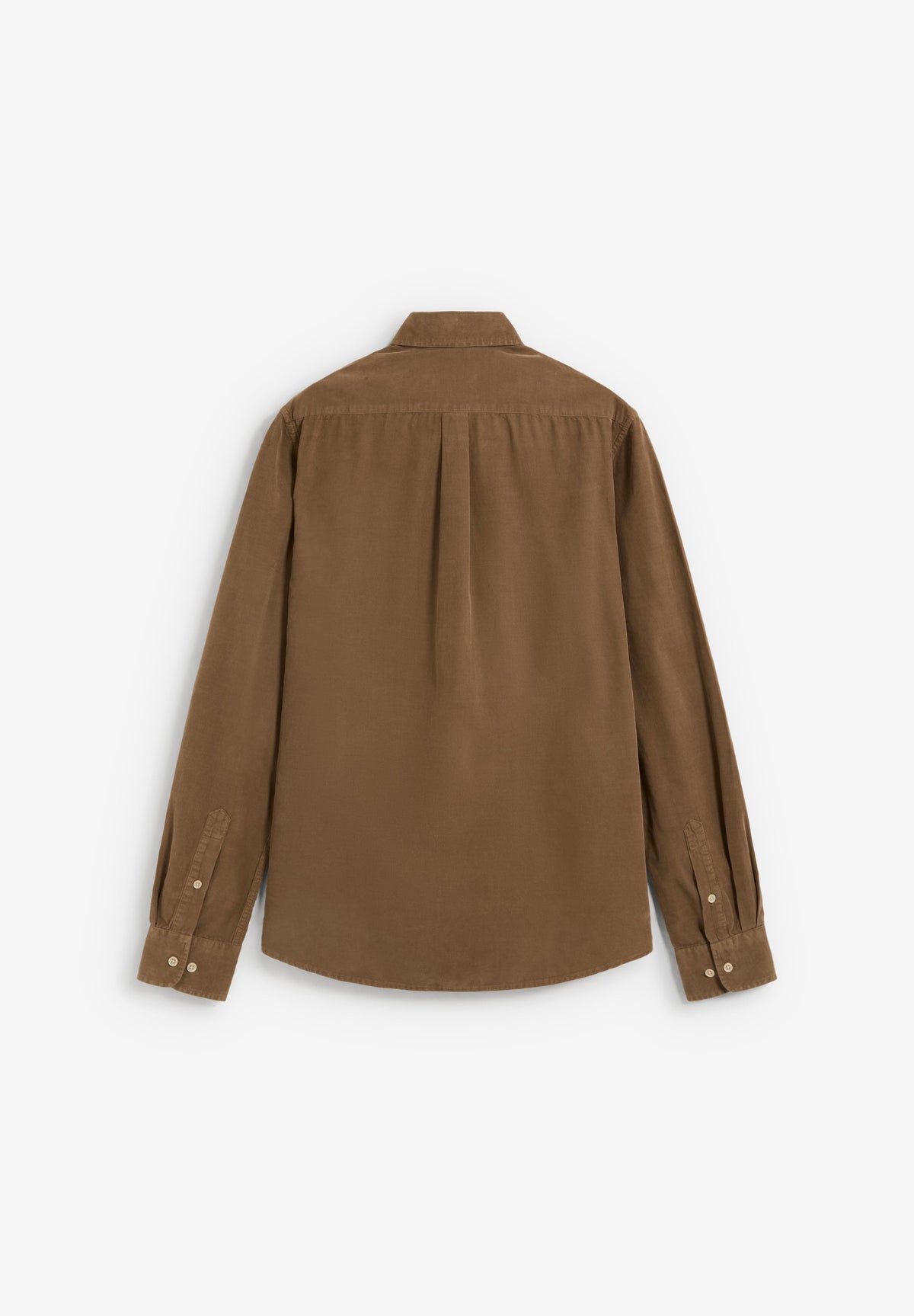 CORDUROY SHIRT WITH TONAL SKULL