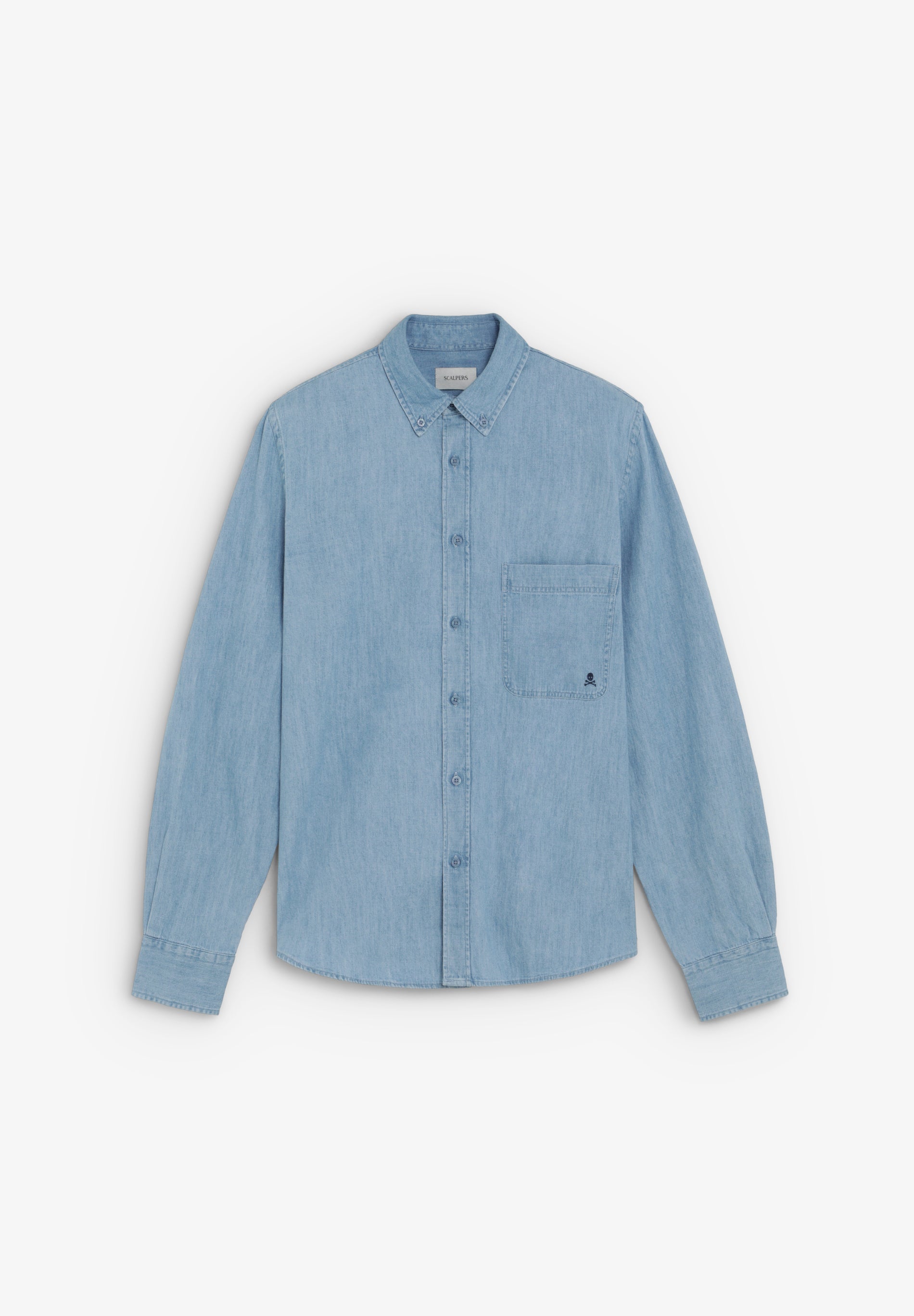 DENIM SHIRT WITH POCKET