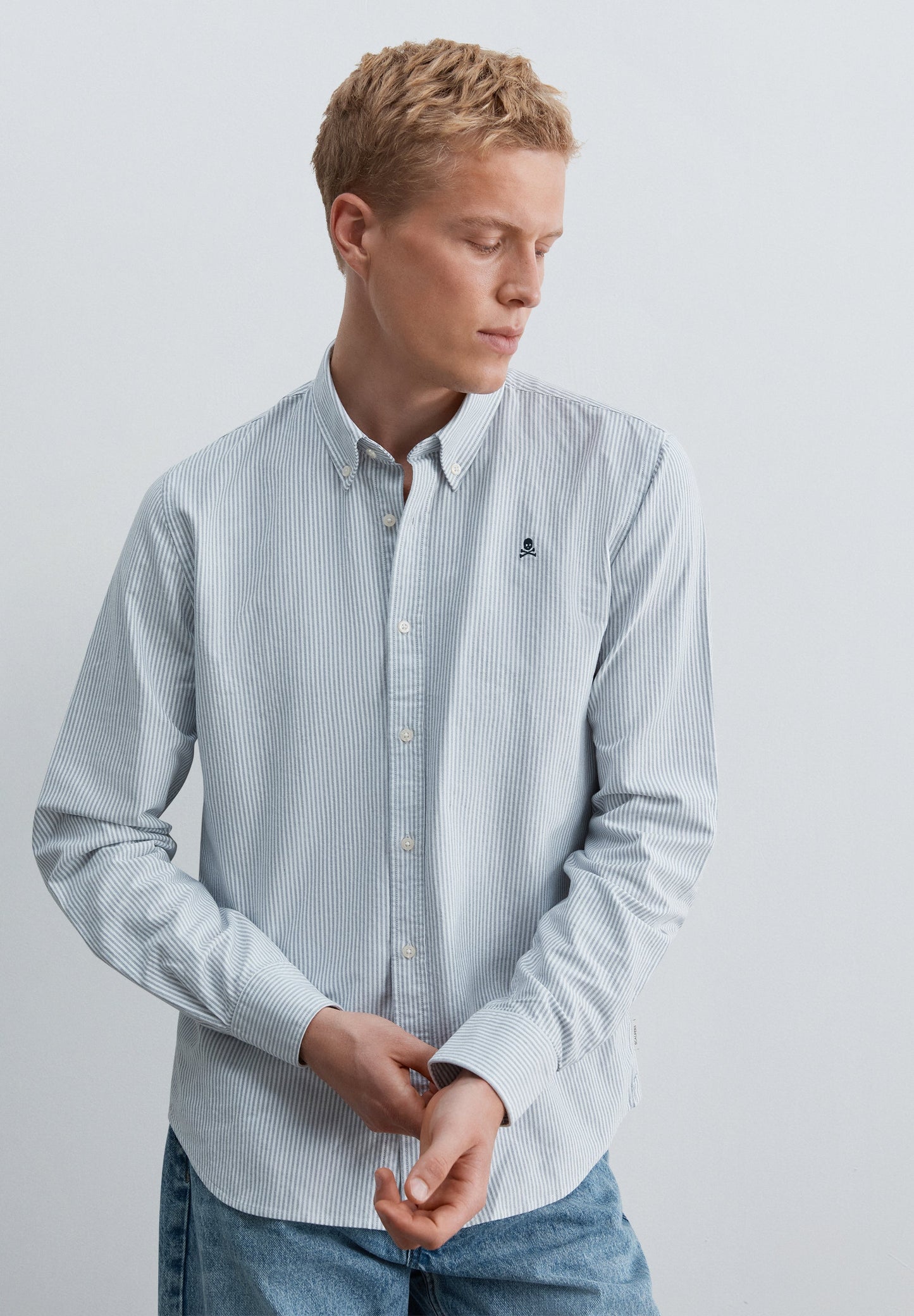 STRIPED OXFORD SHIRT