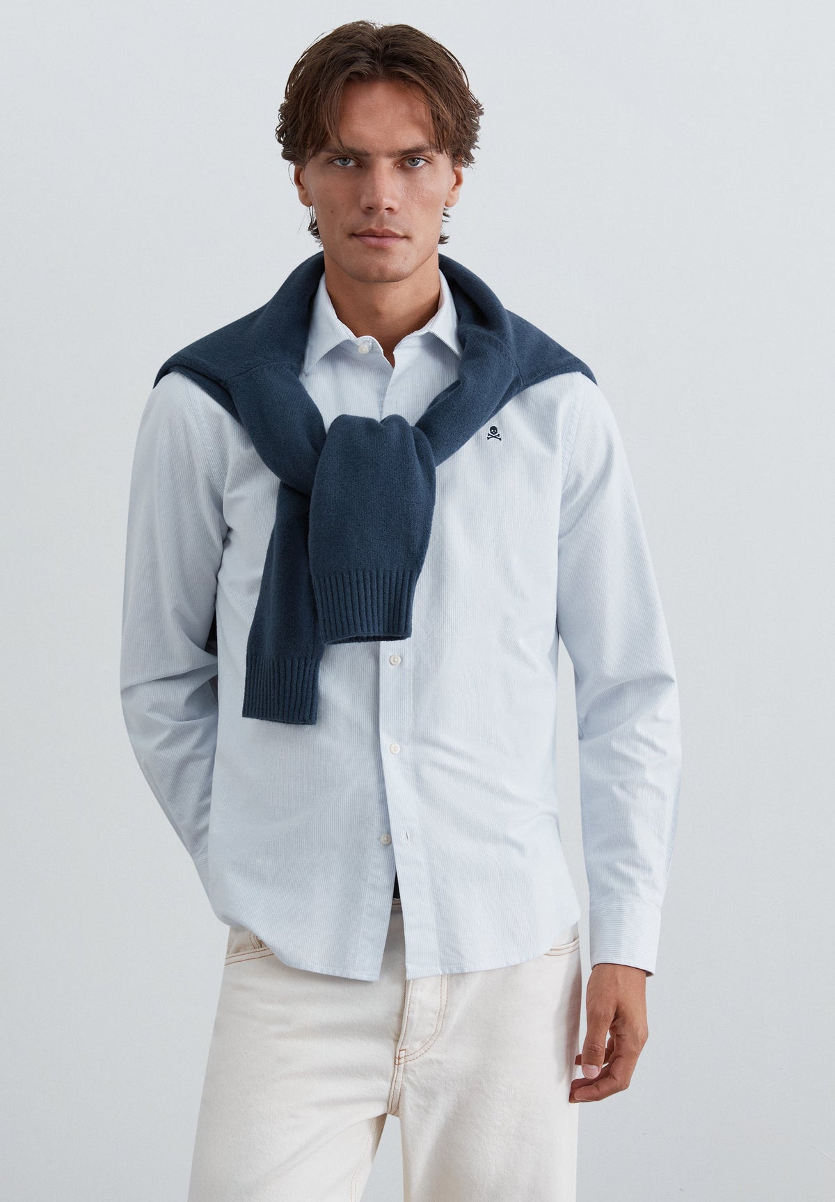STRIPED OXFORD SHIRT