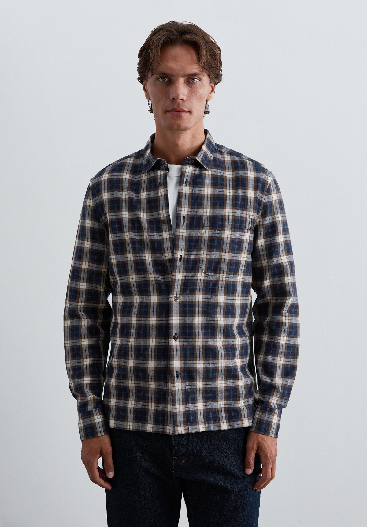 CHECK PRINT SHIRT