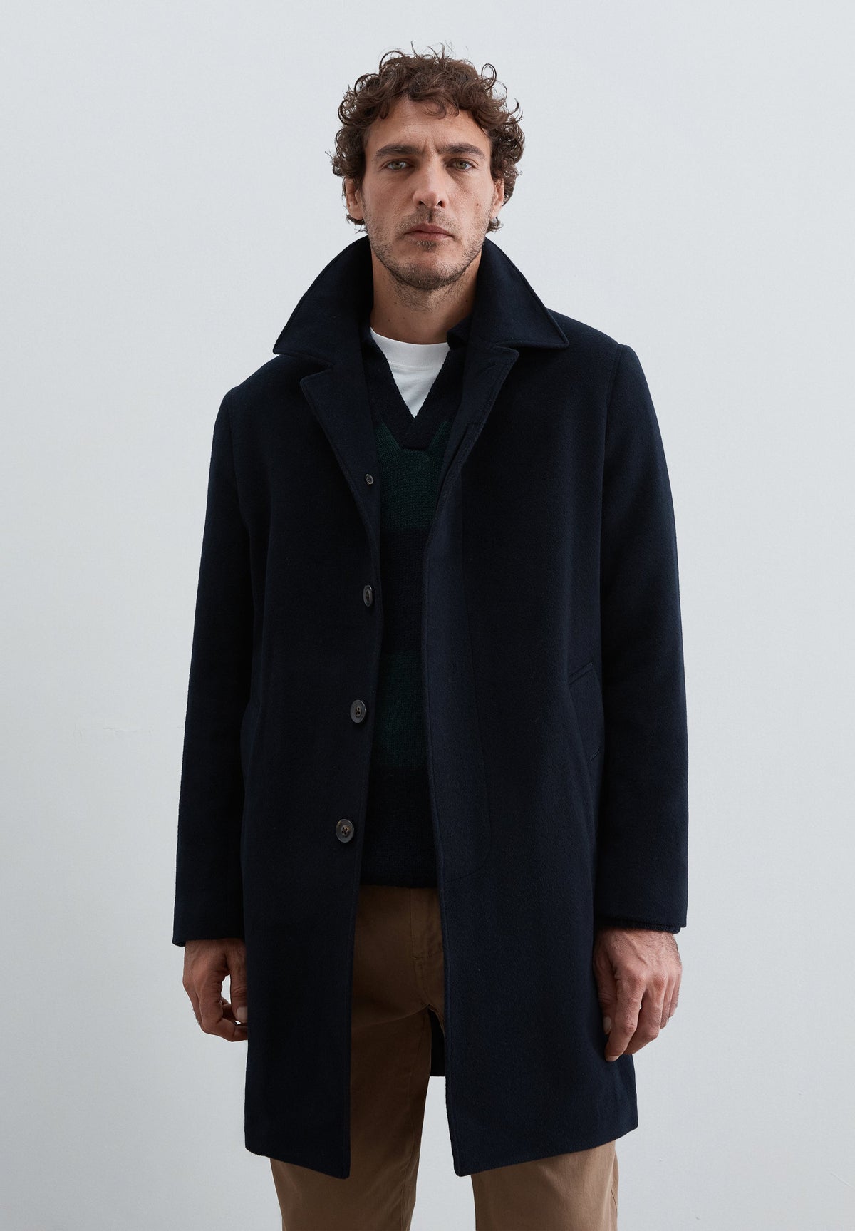 CLASSIC TESSUTI PRATESI WOOL COAT