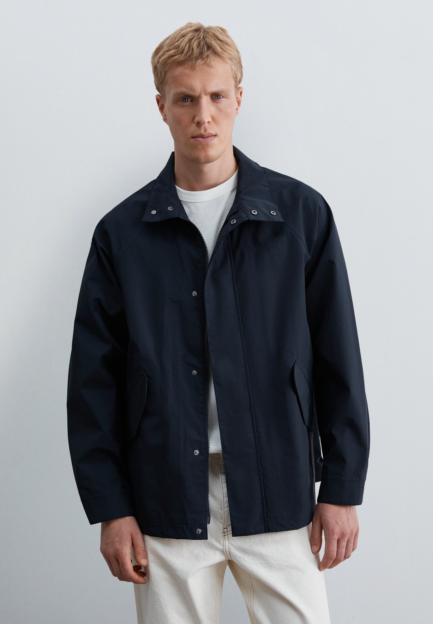WATERPROOF TECHNICAL HIGH COLLAR JACKET