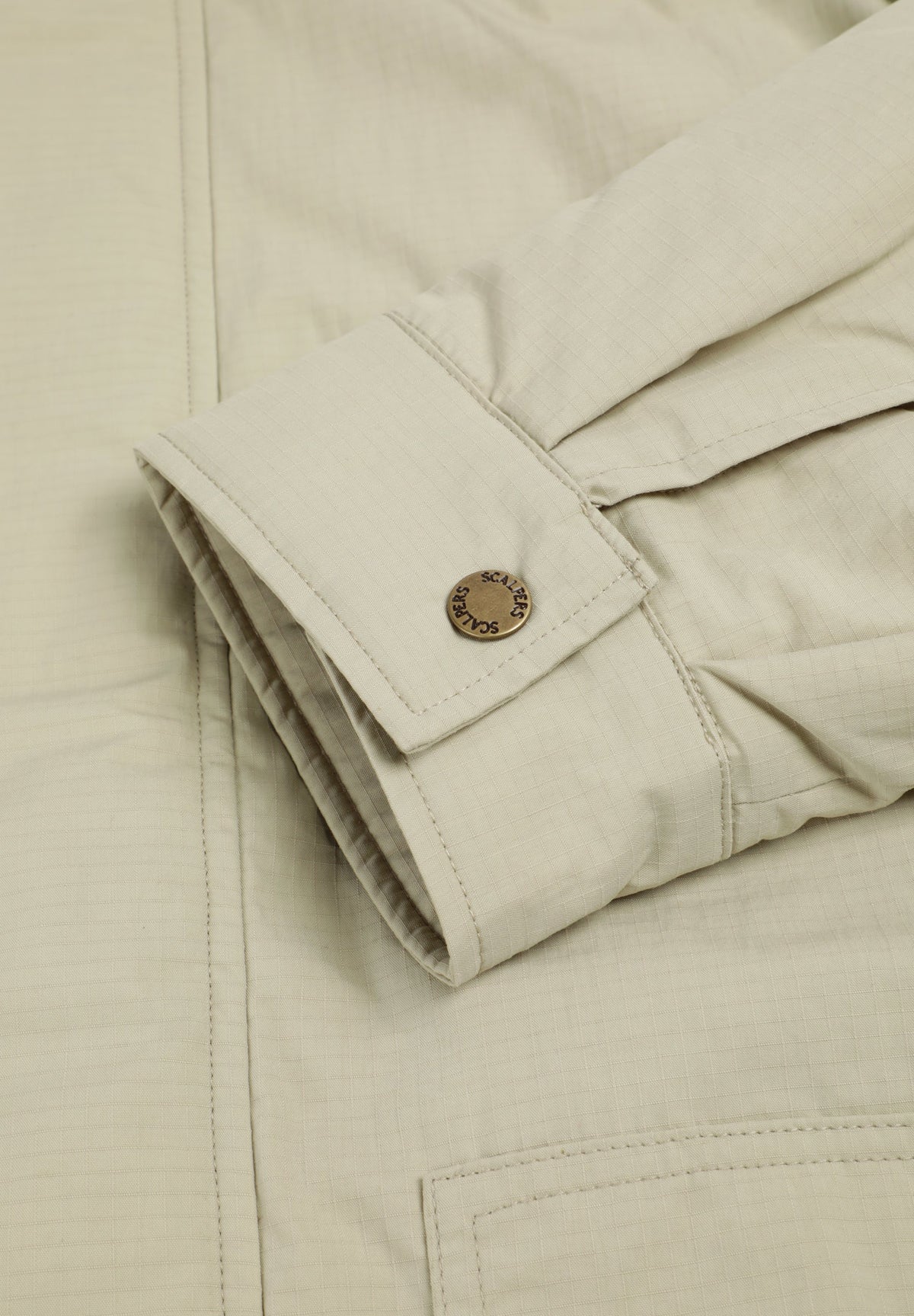 CONTRAST COLLAR JACKET