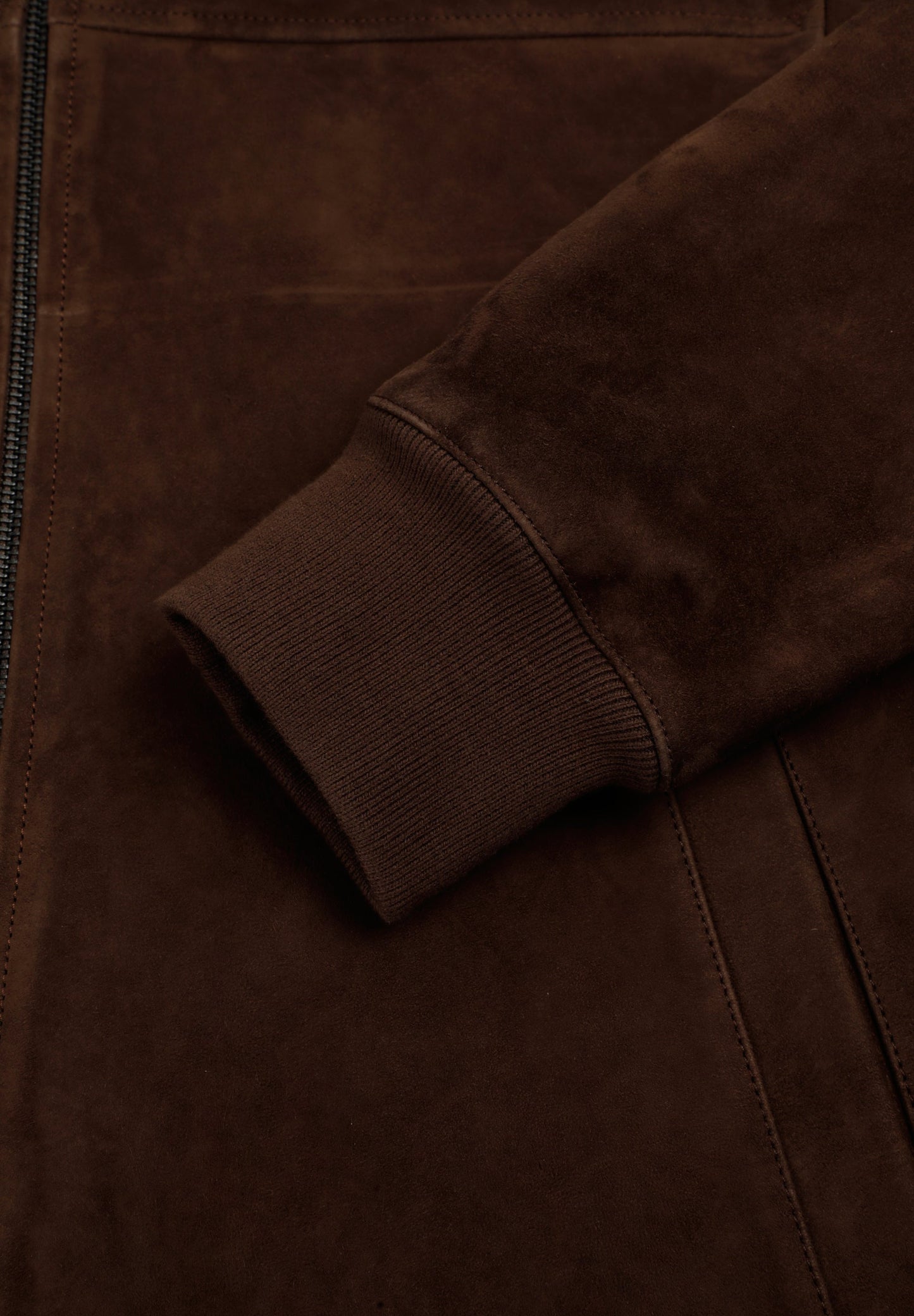 SUEDE BOMBER JACKET