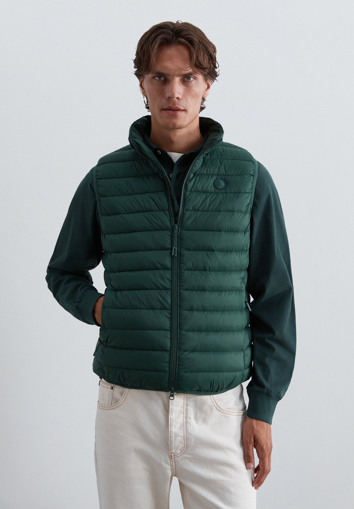 WATER-REPELLENT QUILTED WAISTCOAT