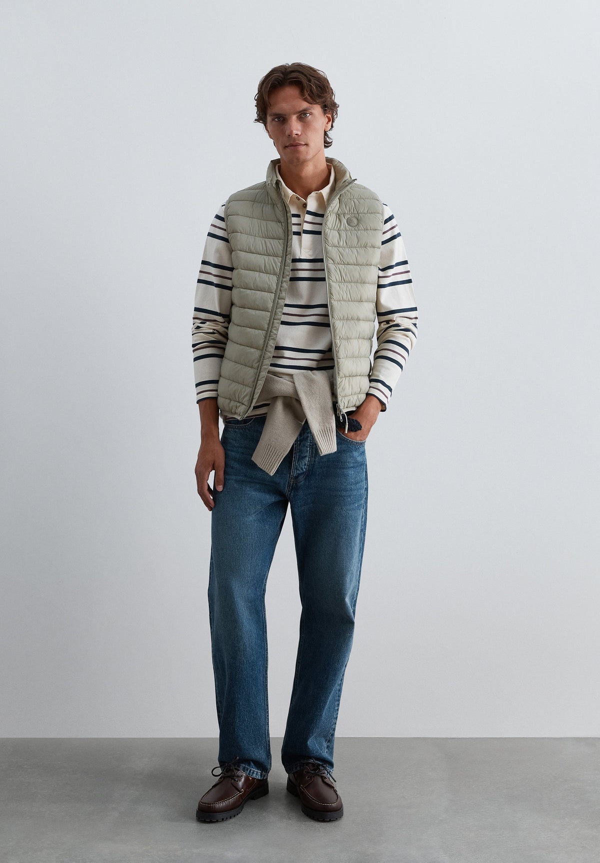 WATER-REPELLENT QUILTED WAISTCOAT