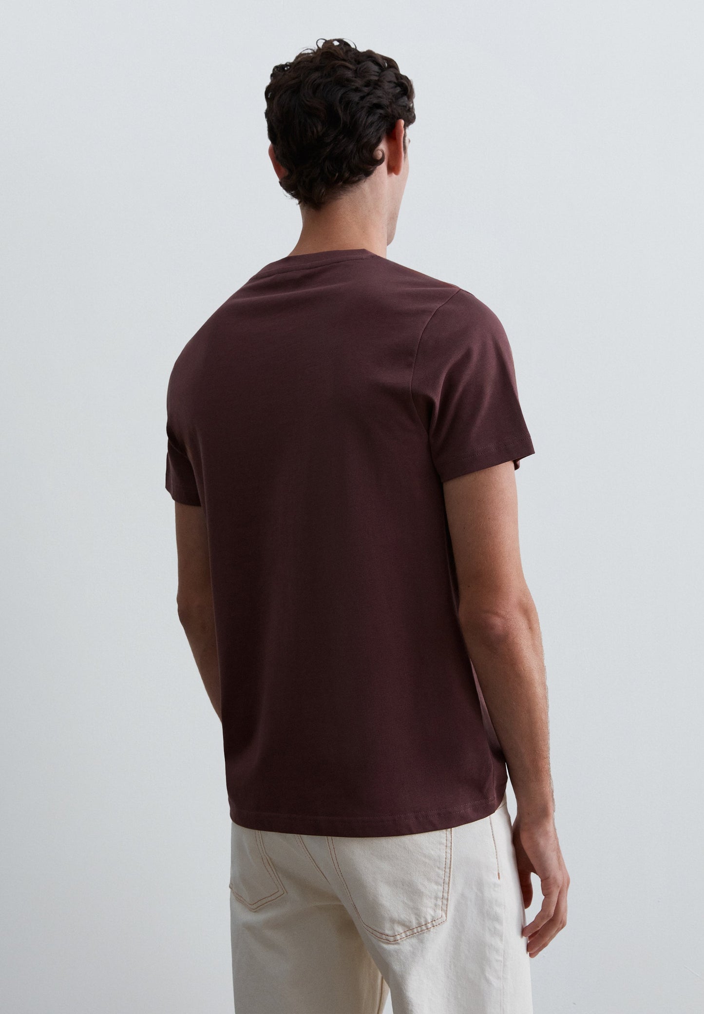 HEAVY KNIT EMBROIDERED T-SHIRT
