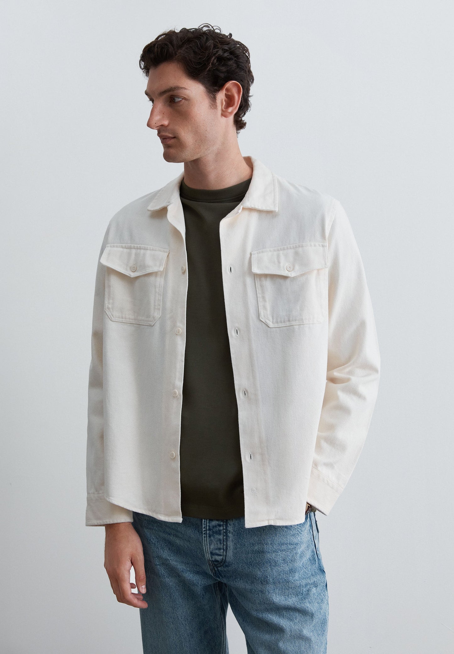 HEAVY KNIT EMBROIDERED T-SHIRT