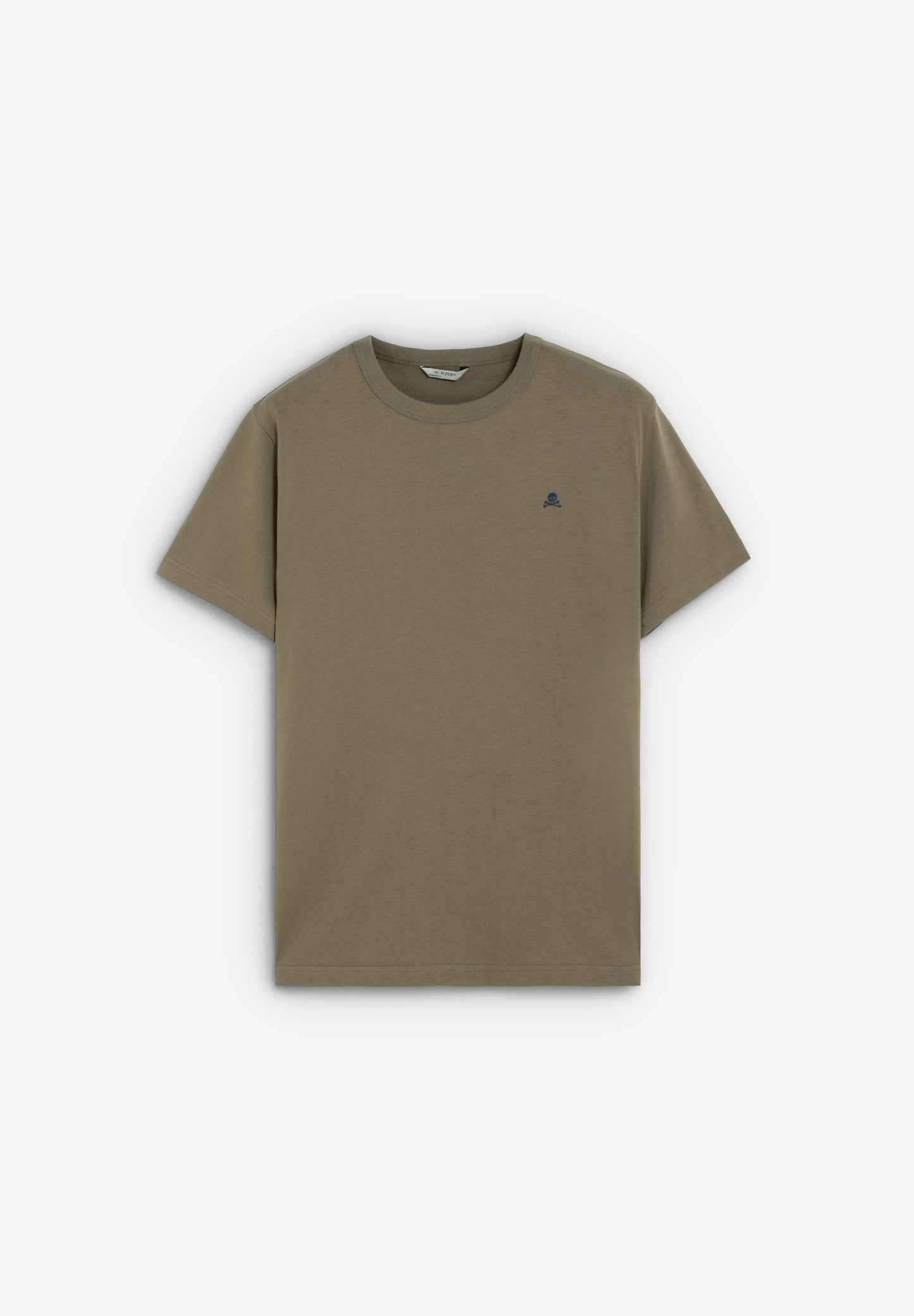 T-SHIRT WITH CONTRAST SKULL