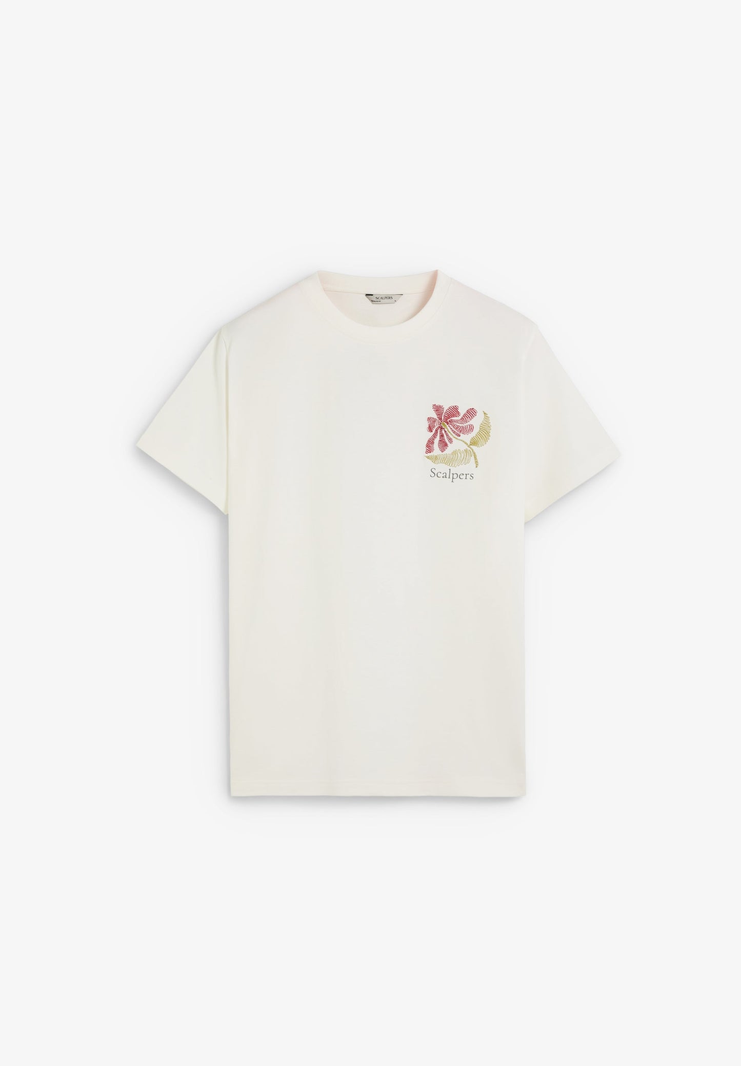 REGULAR FIT EMBROIDERED T-SHIRT