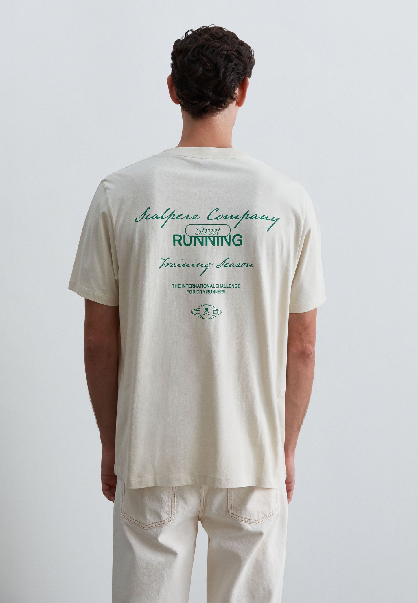STREET RUNNING PRINT T-SHIRT