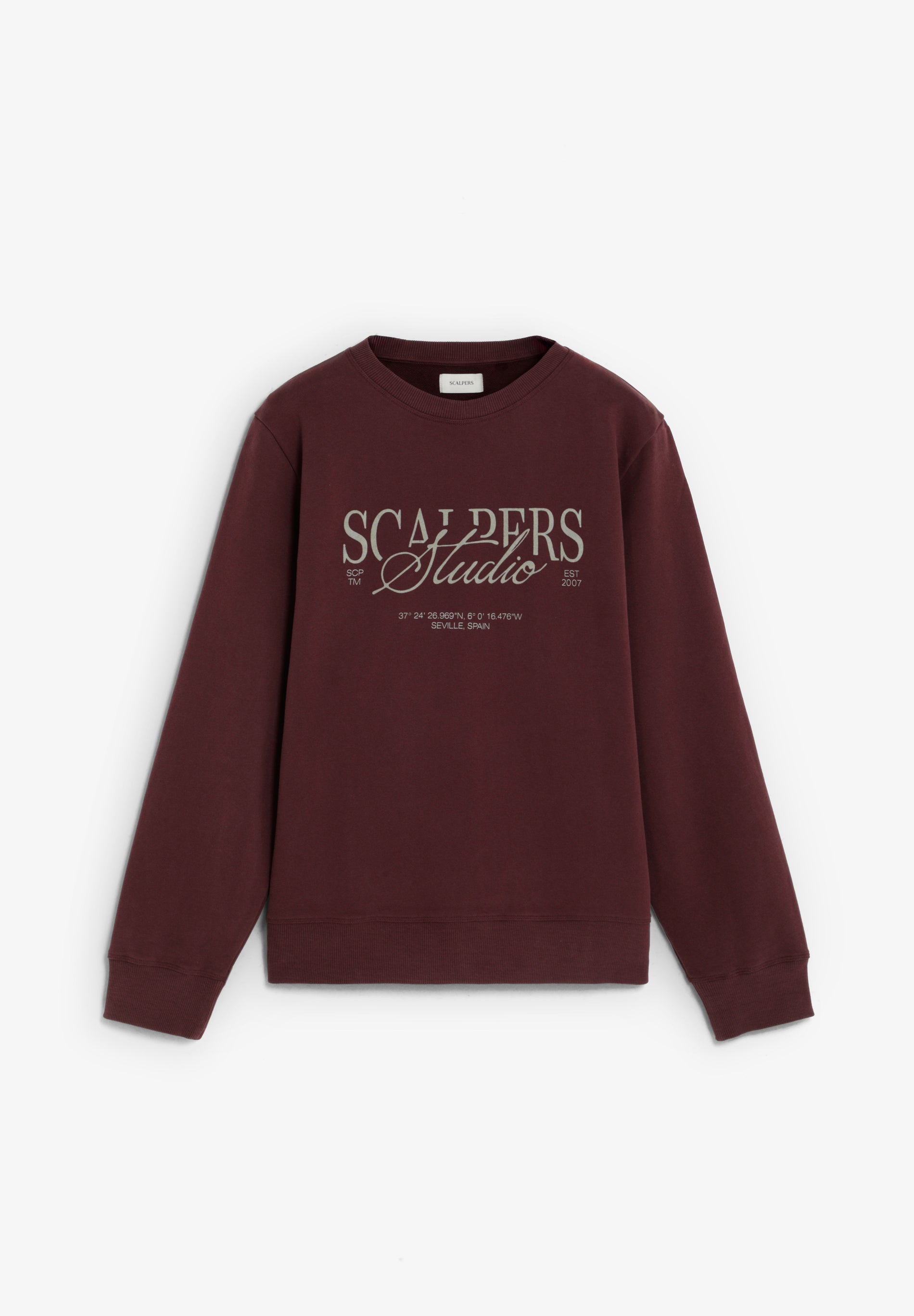 REGULAR FIT SWEATSHIRT WITH FRONT PRINT