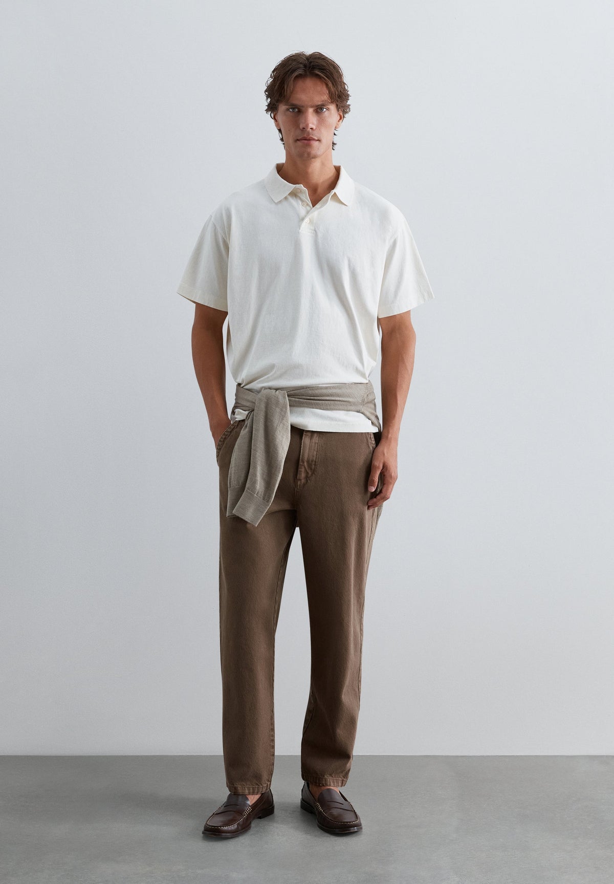 BOXY FIT POLO SHIRT