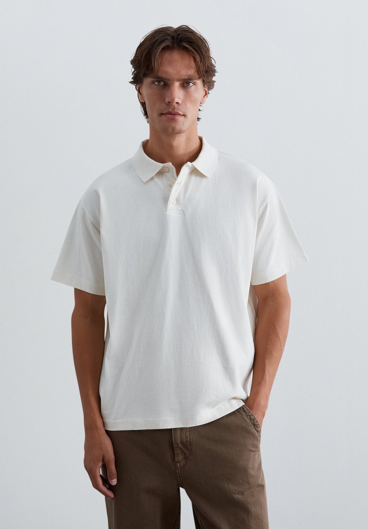BOXY FIT POLO SHIRT