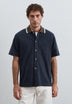 SHORT SLEEVE CARDIGAN WITH POCKET
