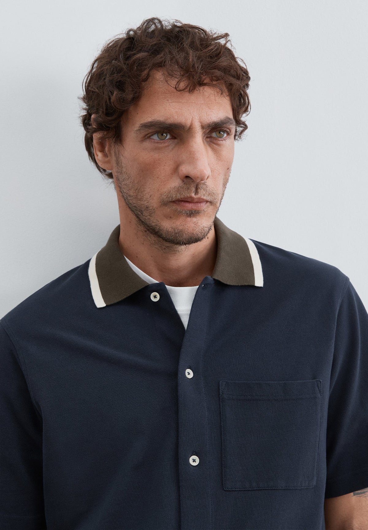 SHORT SLEEVE CARDIGAN WITH POCKET