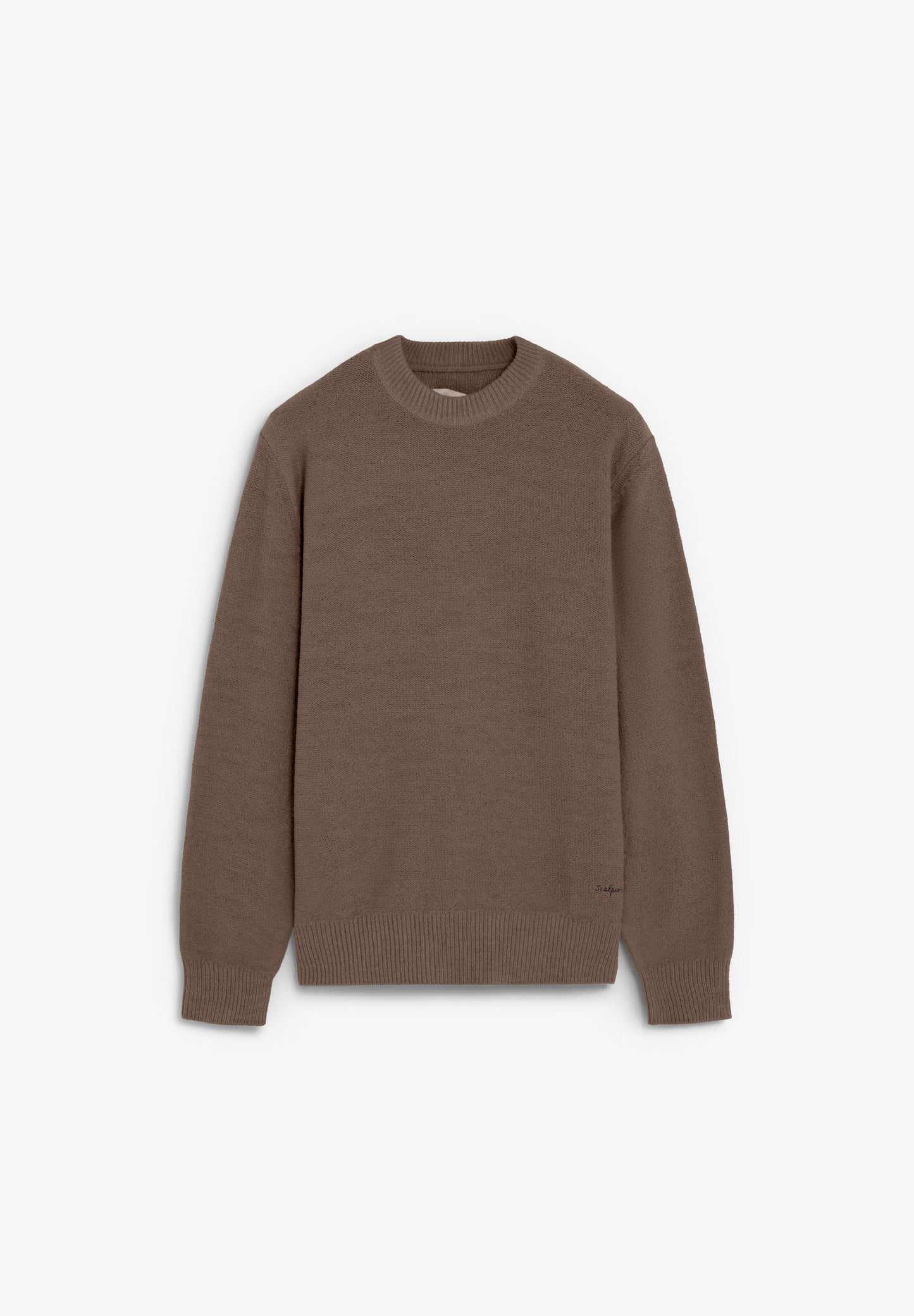 TEXTURED COTTON SWEATER
