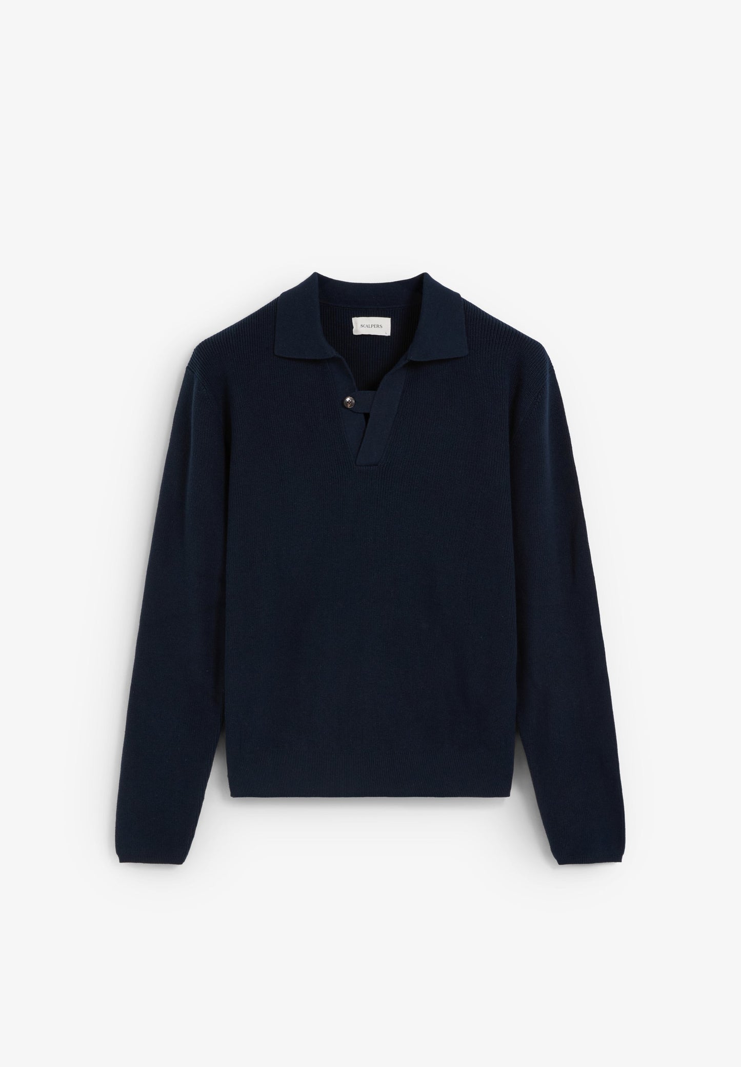 SWEATER WITH TRICOT COLLAR
