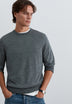 ROUND NECK WOOL SWEATER