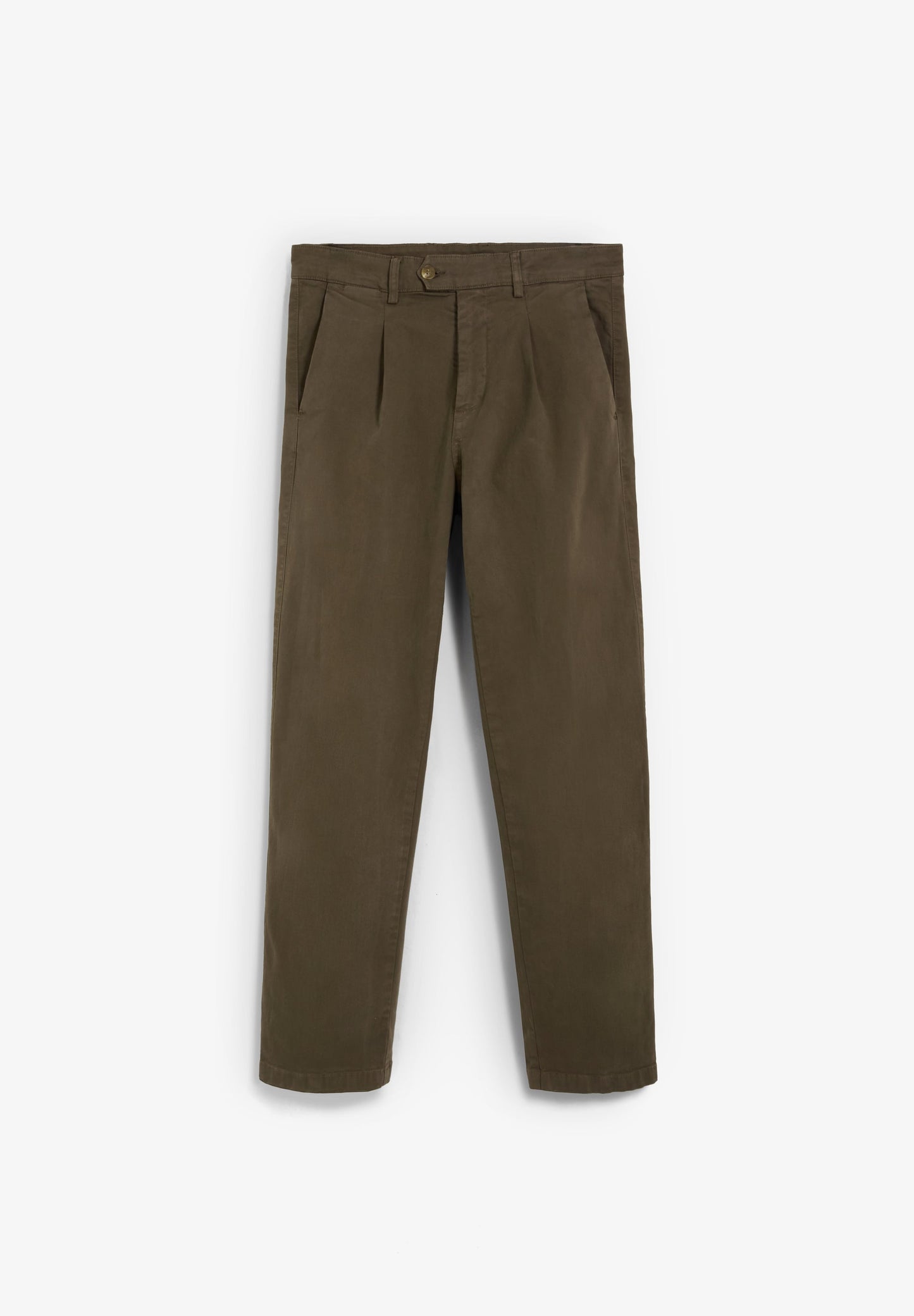 RELAXED CHINO TROUSERS WITH DARTS