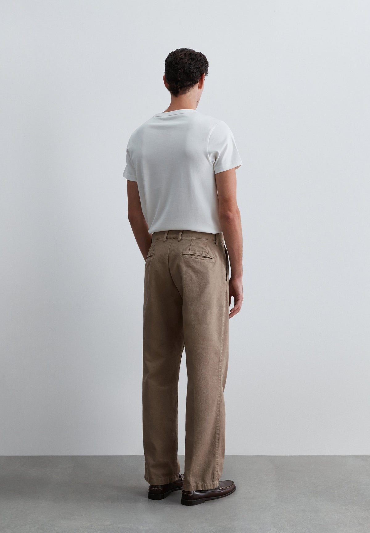 LOOSE FIT CHINO TROUSERS