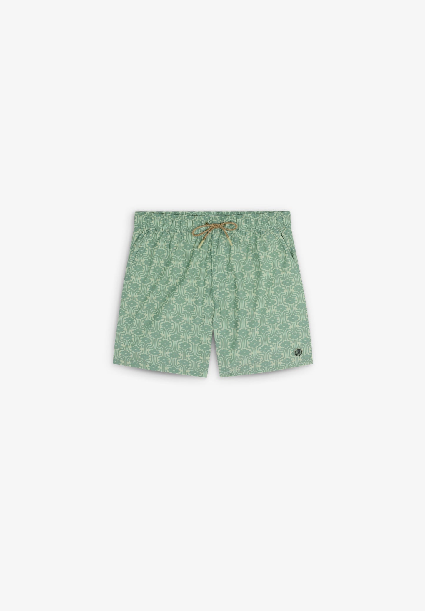 FLORAL MOTIF SWIMMING TRUNKS