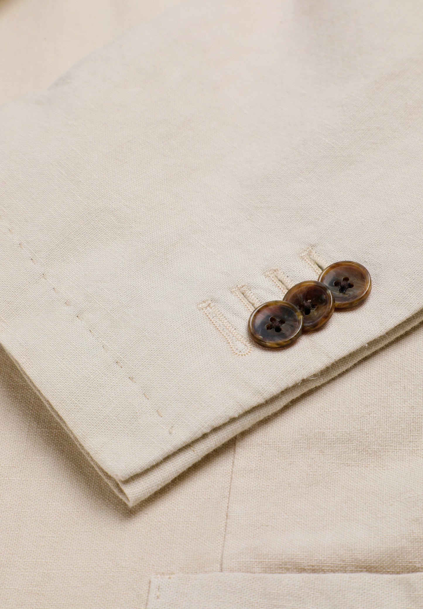 SCDUOMO LINEN SUIT BLAZER