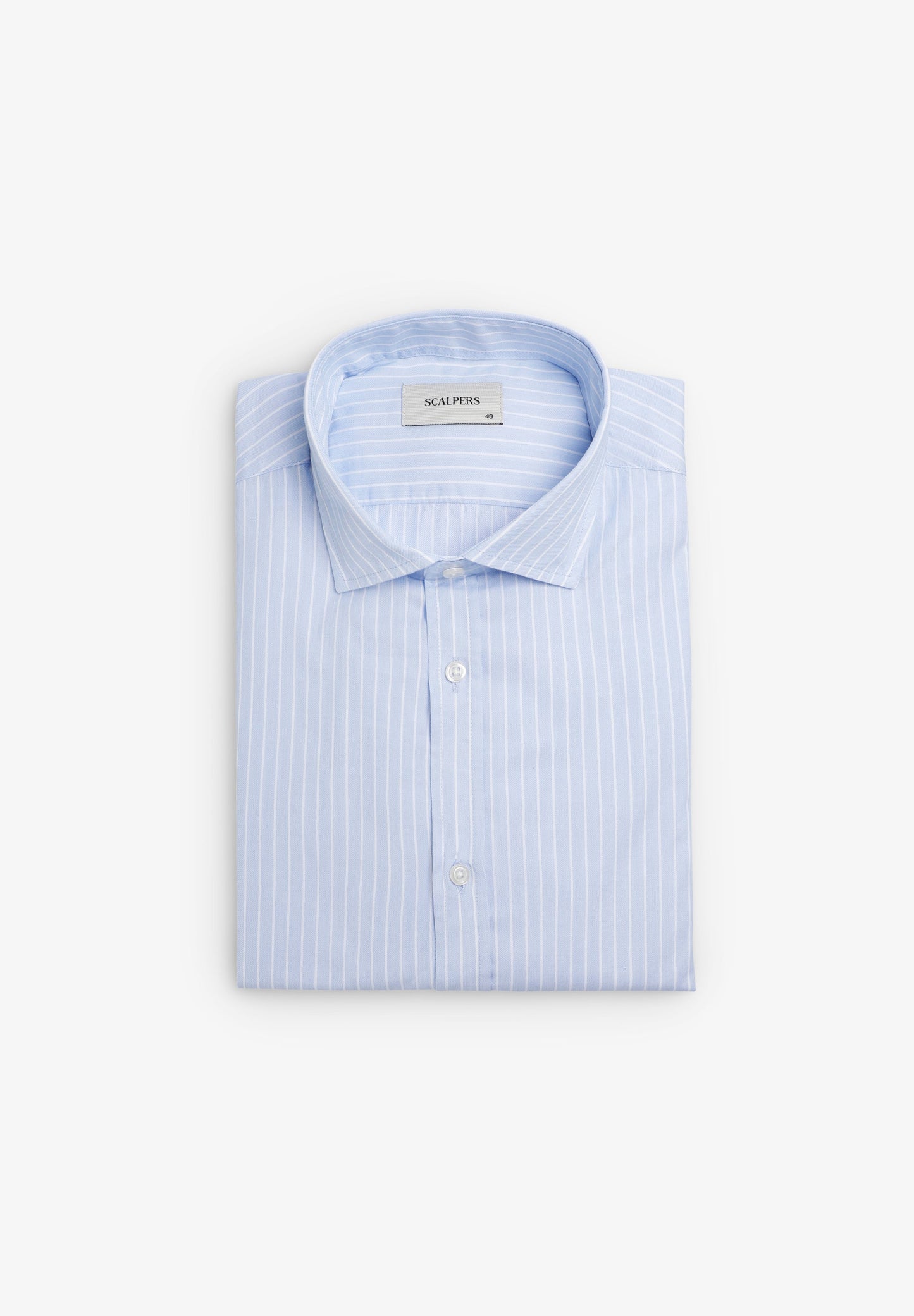 SLIM FIT CONTRAST EMBROIDERED SHIRT