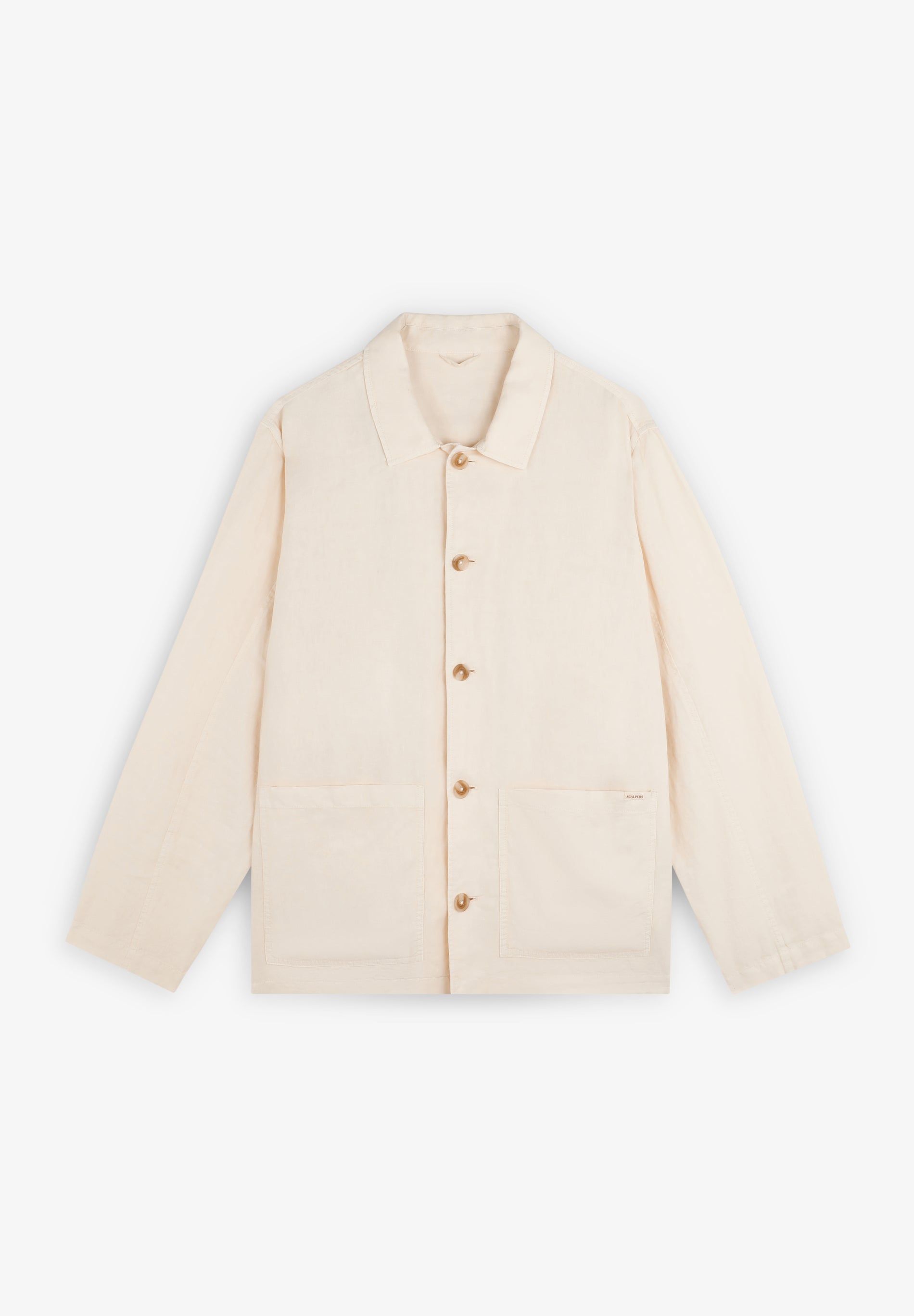 100% LINEN OVERSHIRT