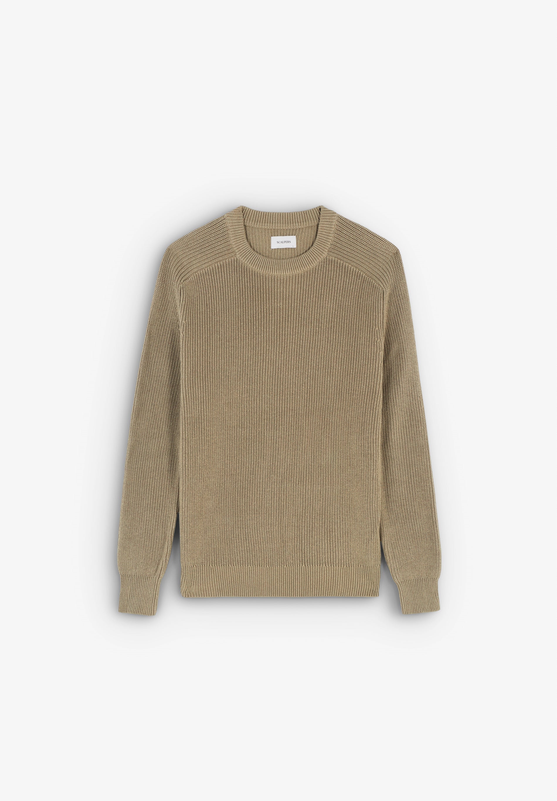 COTTON KNIT SWEATER