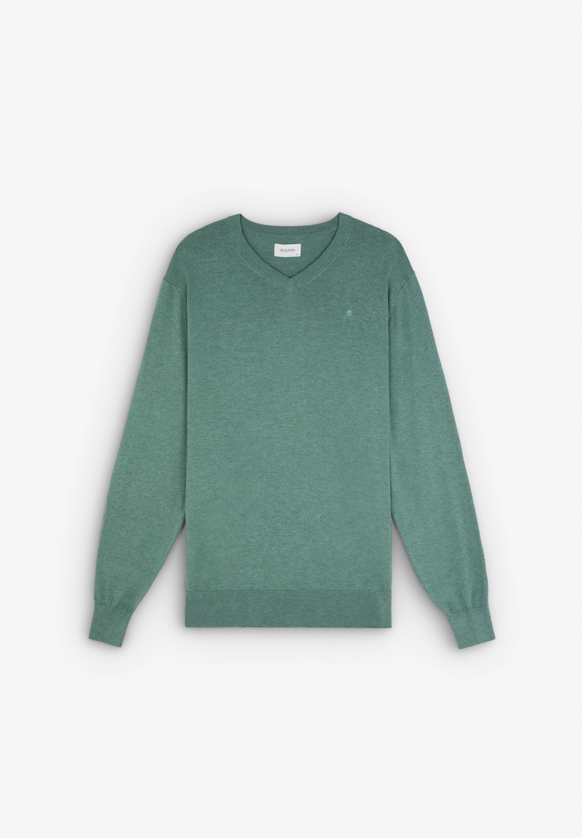 COTTON SKULL SWEATER