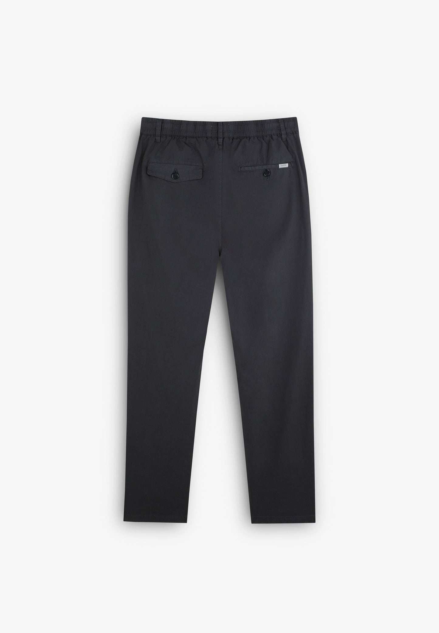 PLEATED CHINO TROUSERS