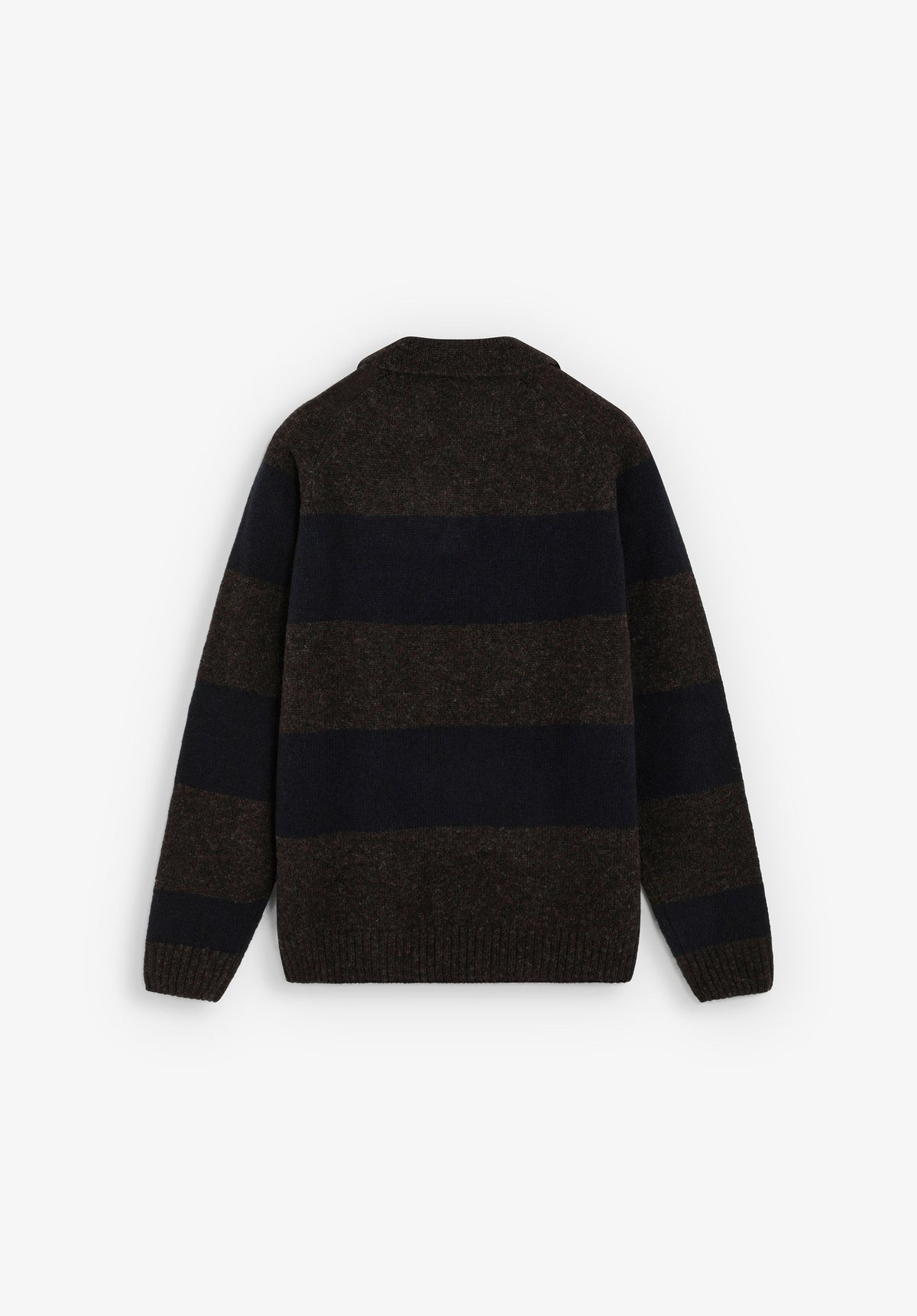 WOOL POLO SWEATER