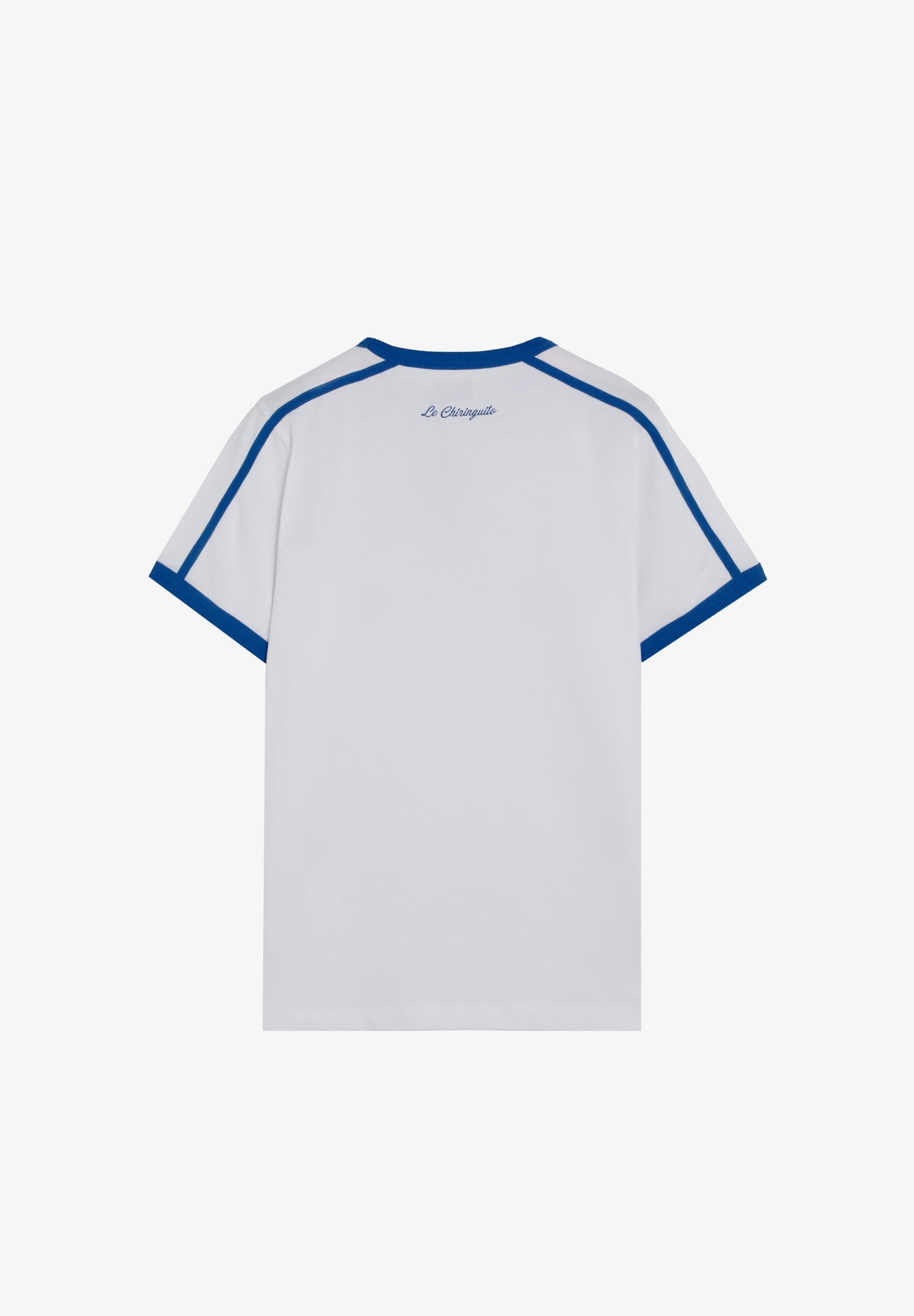 CONTRAST RIBBED T-SHIRT  | LE CHIRINGUITO