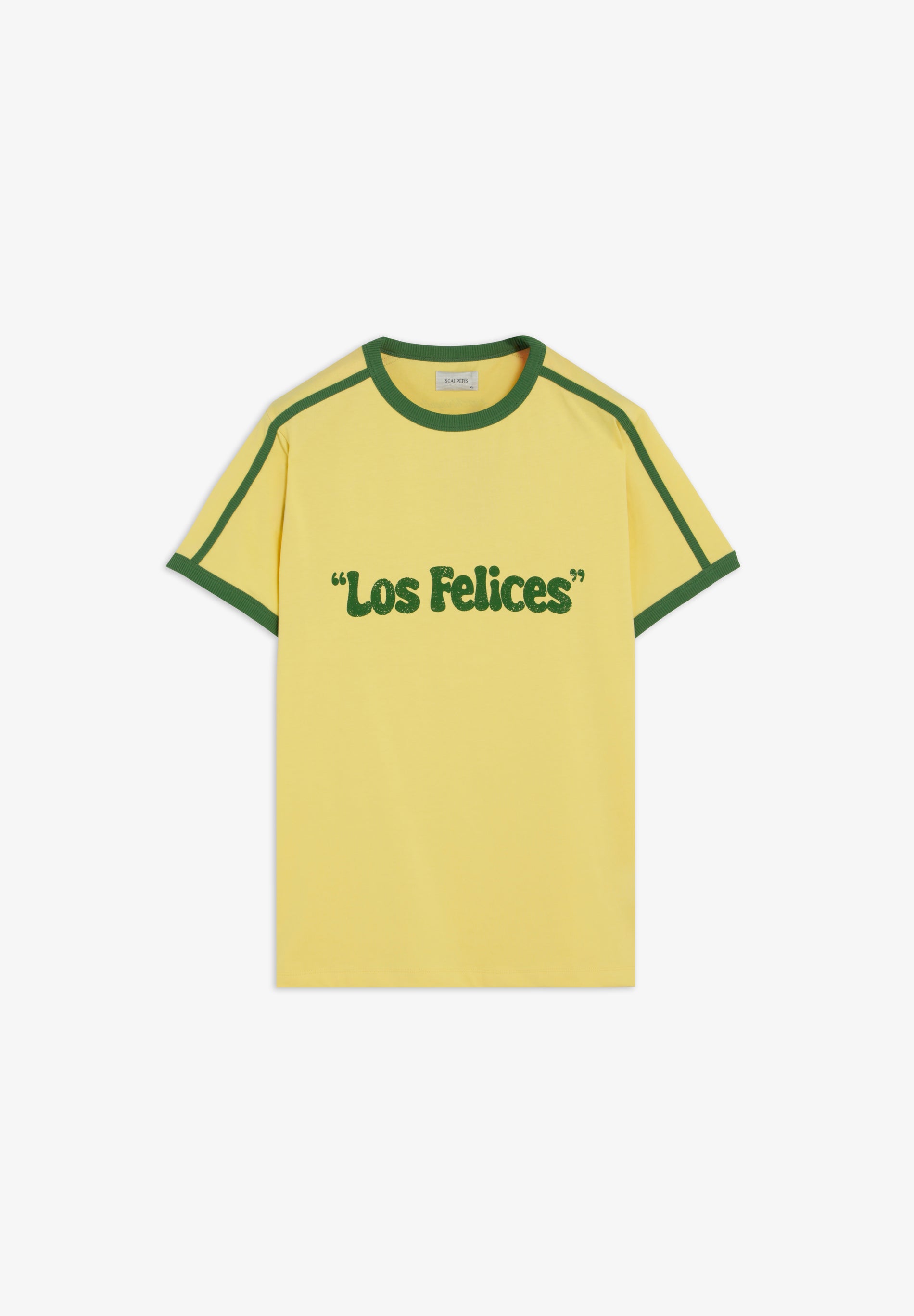 CONTRAST RIBBED T-SHIRT  | LE CHIRINGUITO