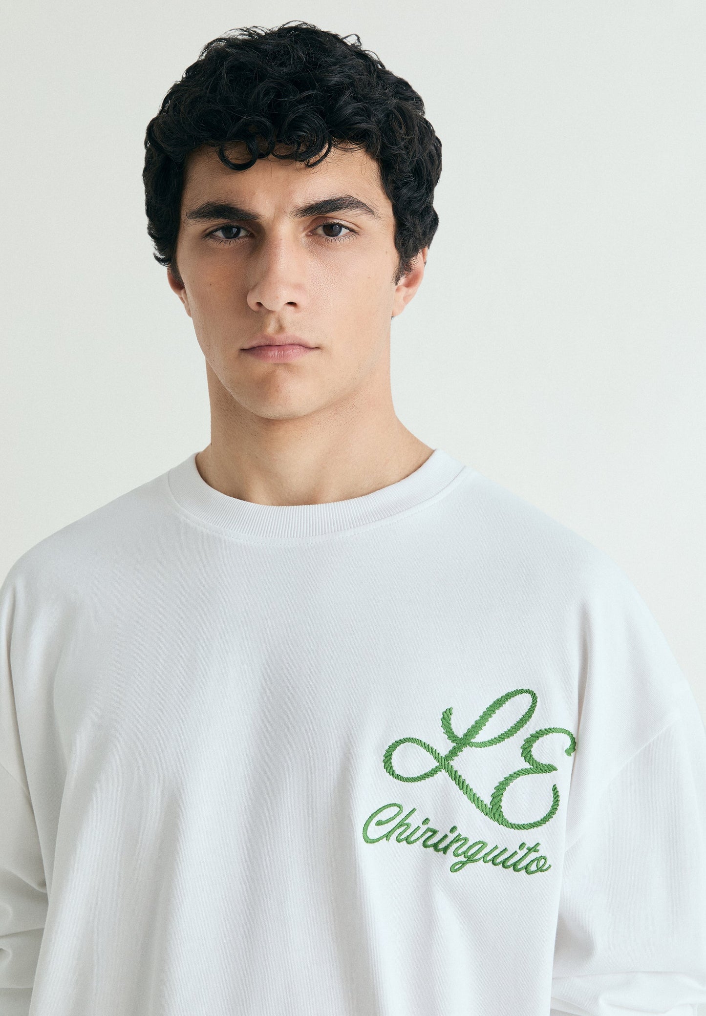 BOXY EMBROIDERED T-SHIRT | LE CHIRINGUITO
