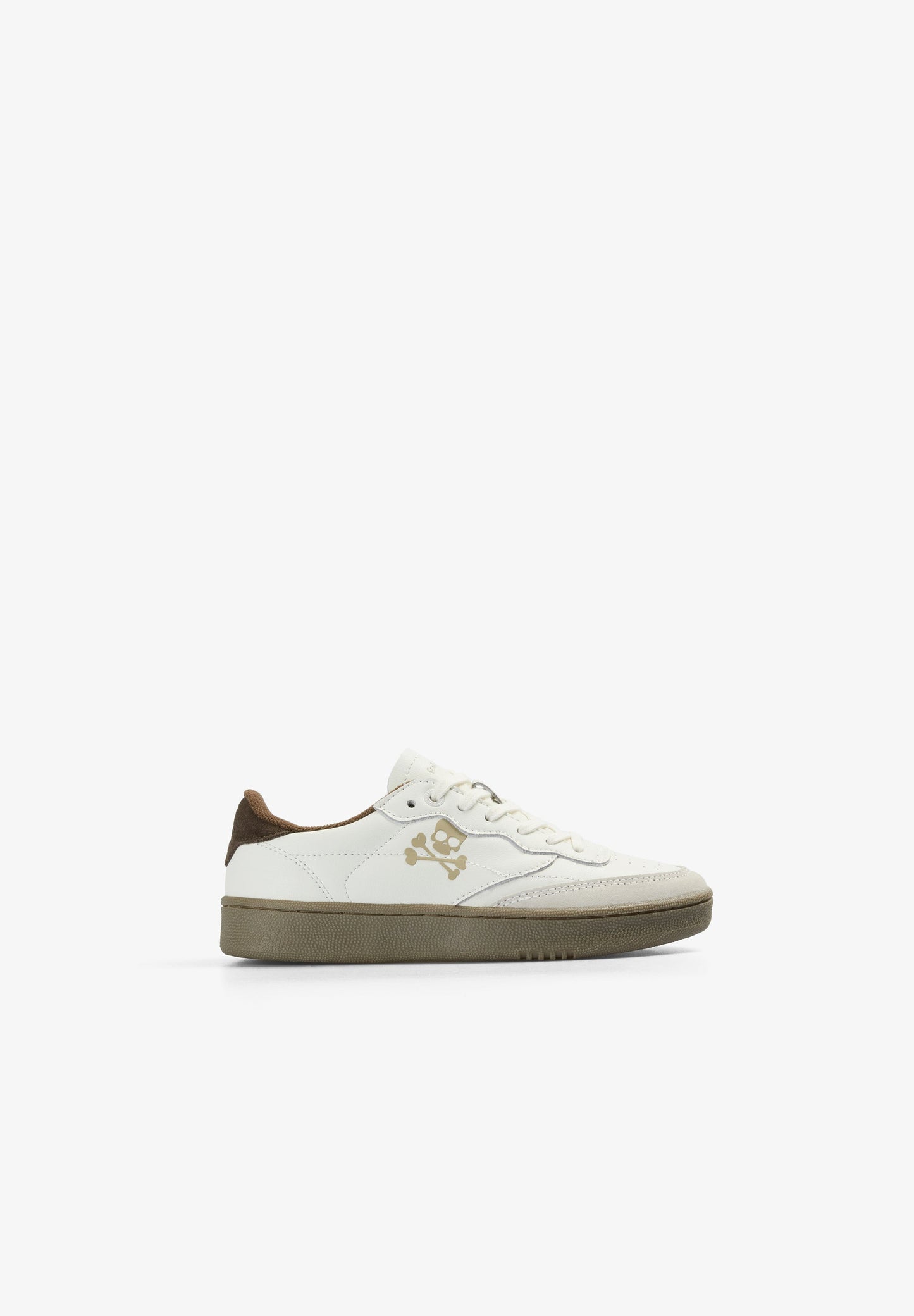CONTRAST SKULL SNEAKERS