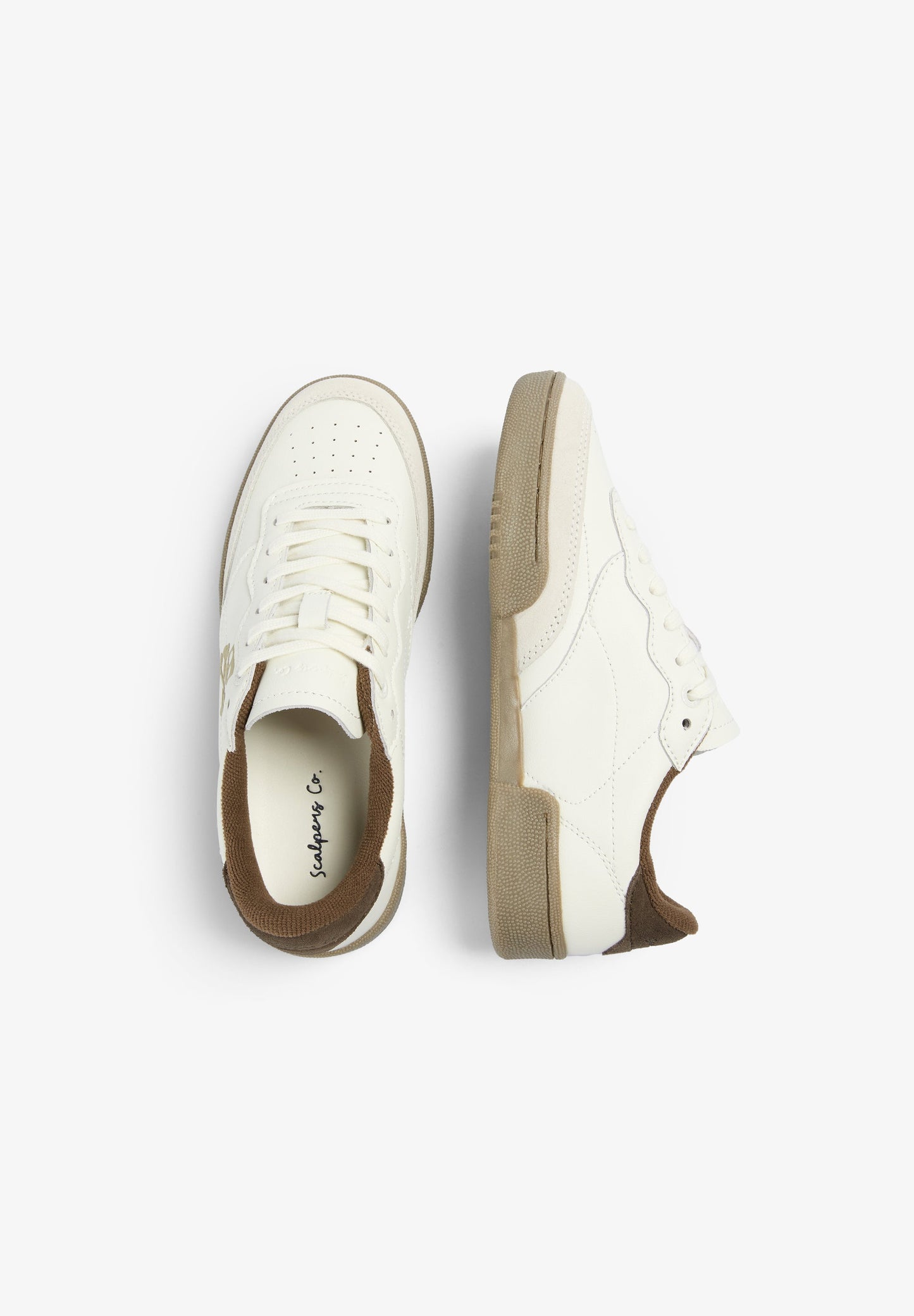 CONTRAST SKULL SNEAKERS